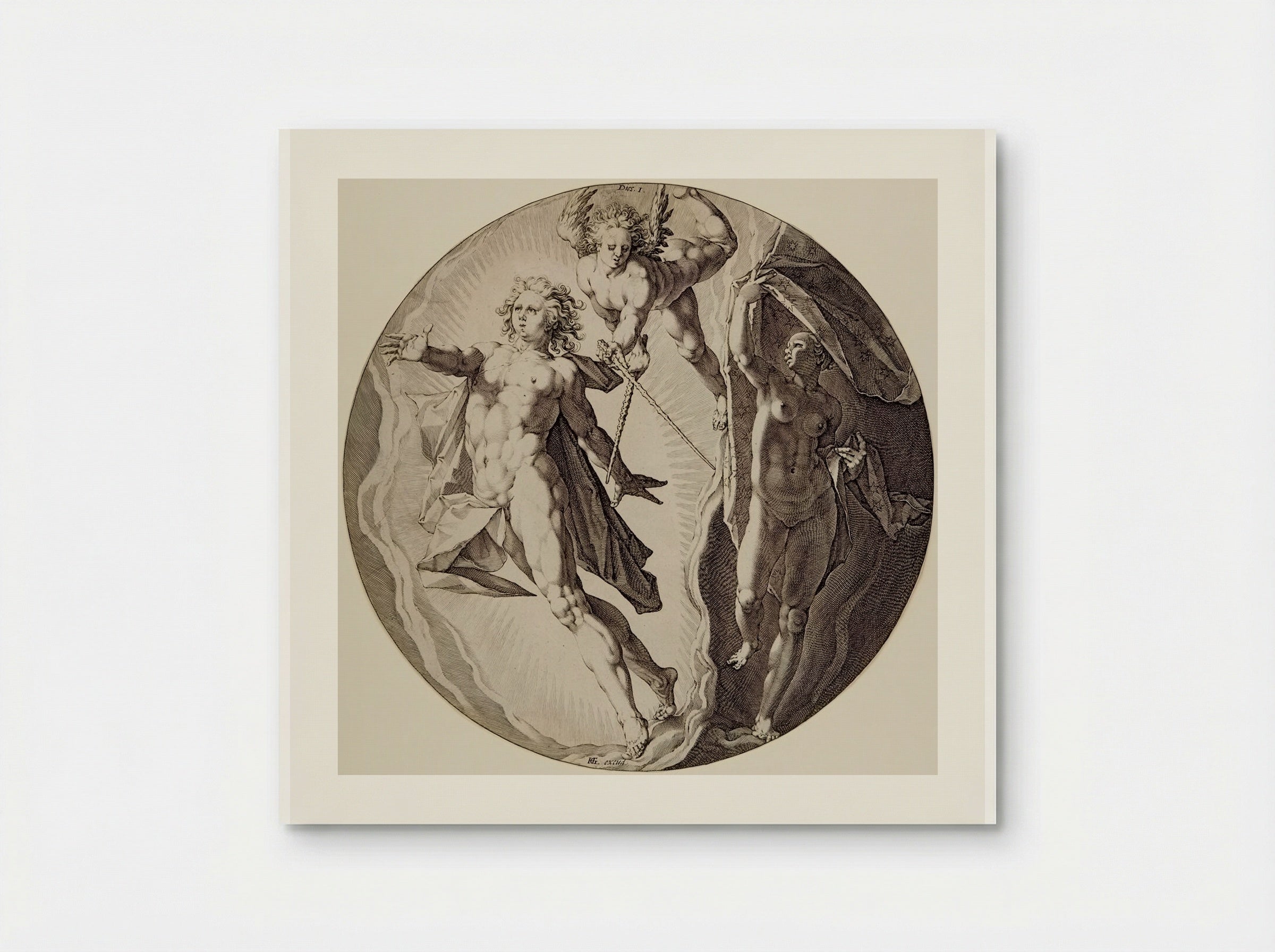 Creation of the World: Day One - Jan Harmensz. Muller - Poster