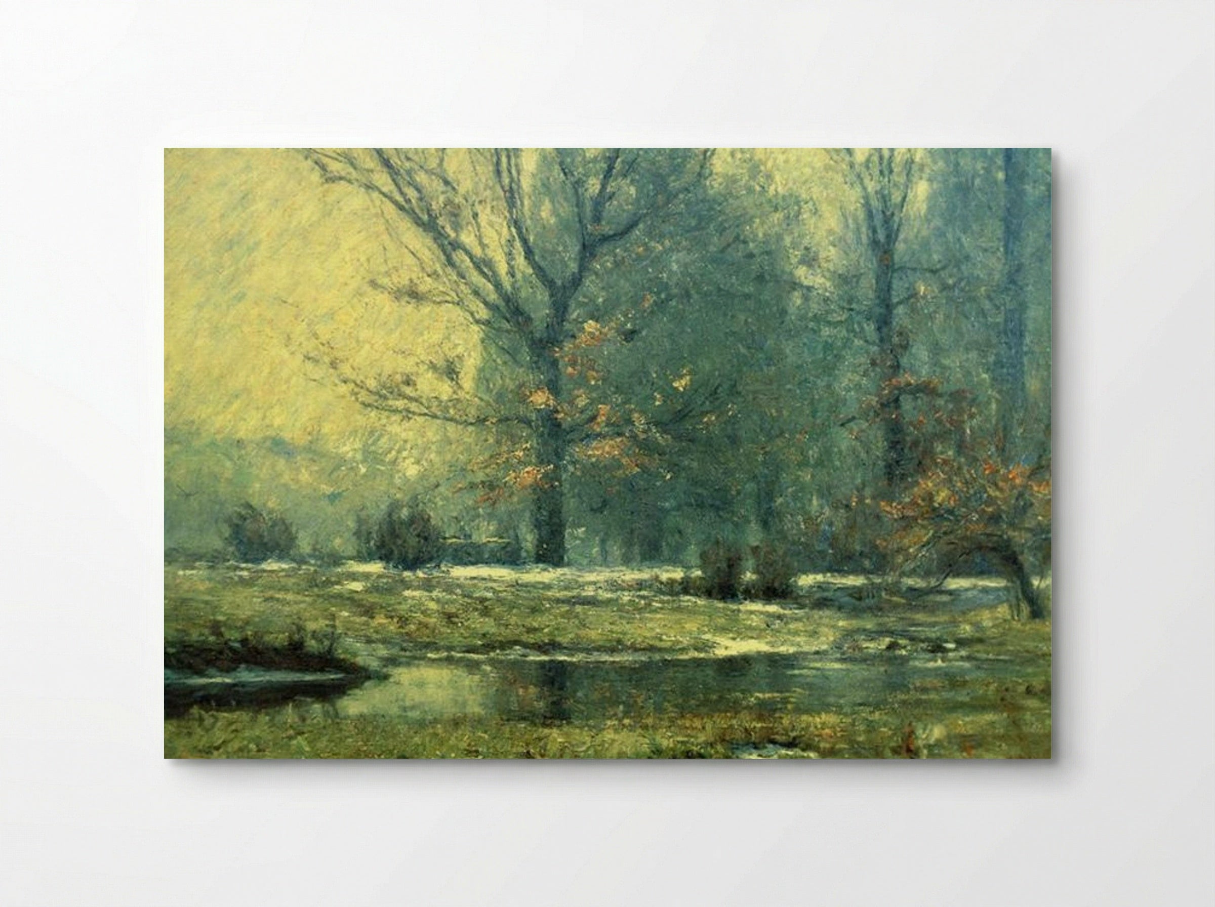 Creek in Winter - T. C. Steele - Poster