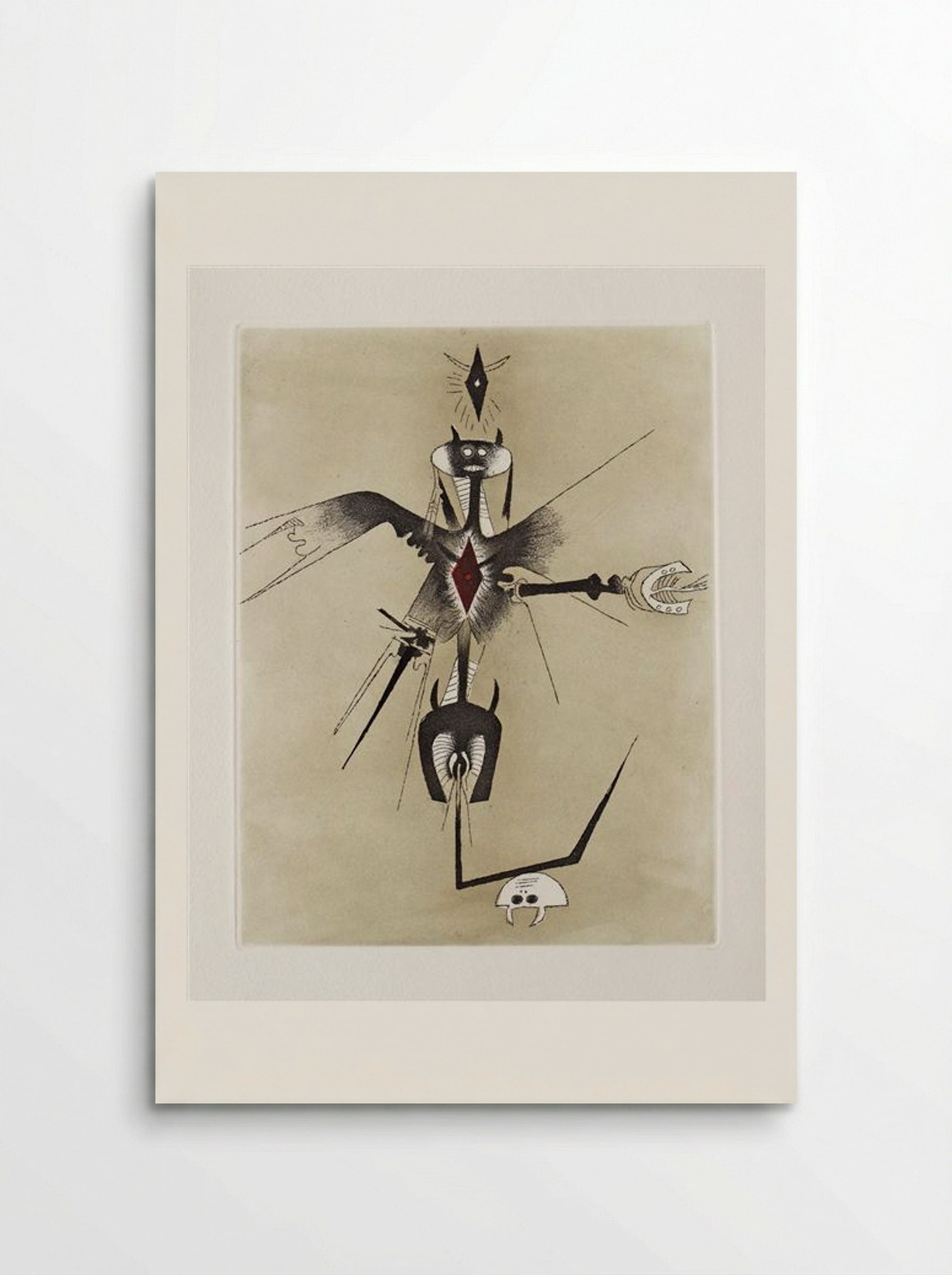 Croiseur Noir - Wifredo Lam - Poster