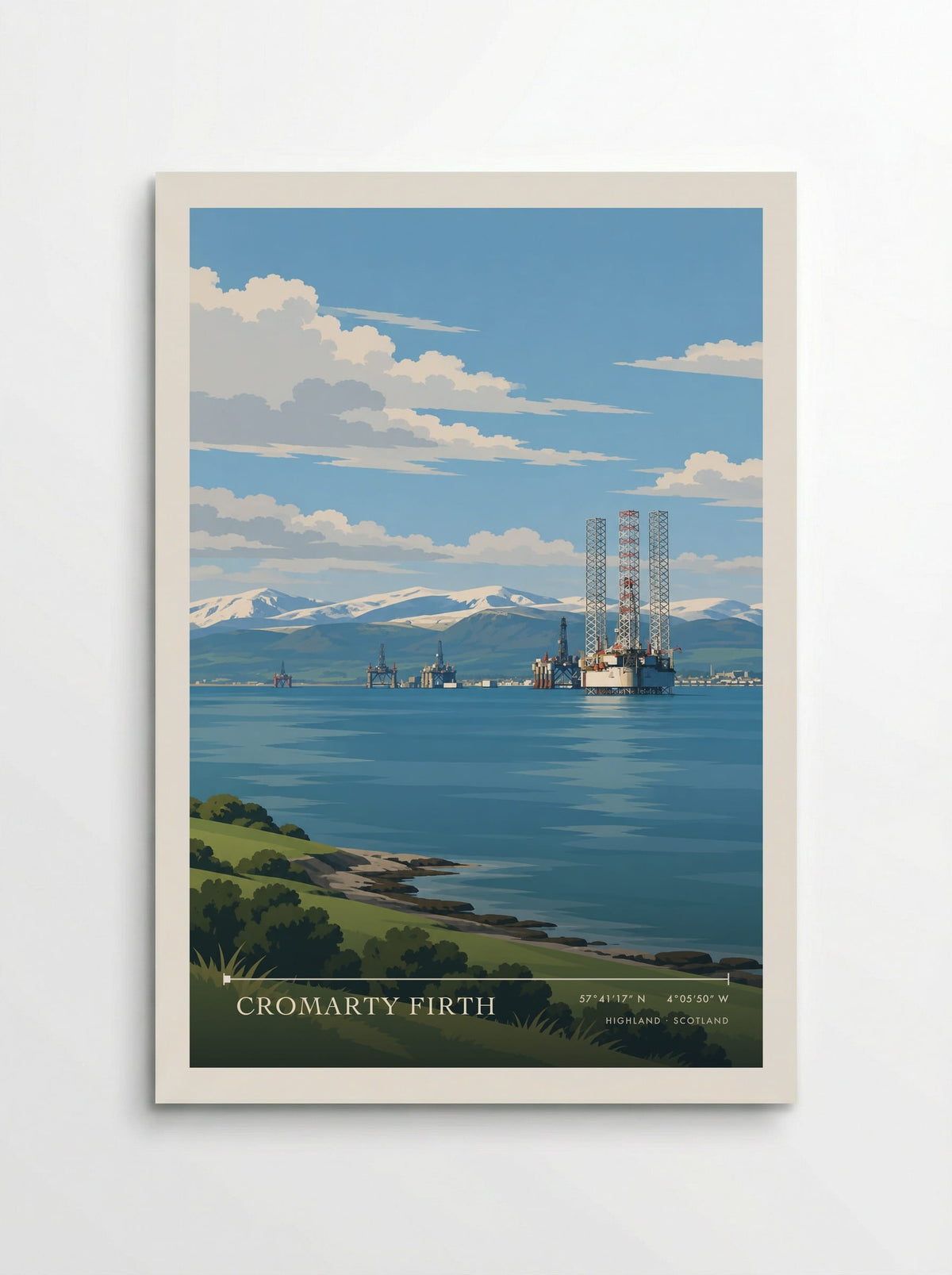Cromarty Firth, Highland | Travel Poster - Poster