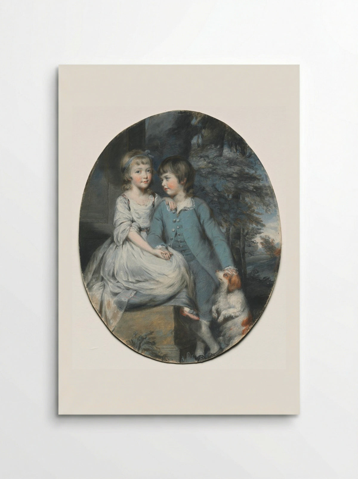 Cropley Ashley-Cooper and Mary Anne Ashley-Cooper - Daniel Gardner - Poster
