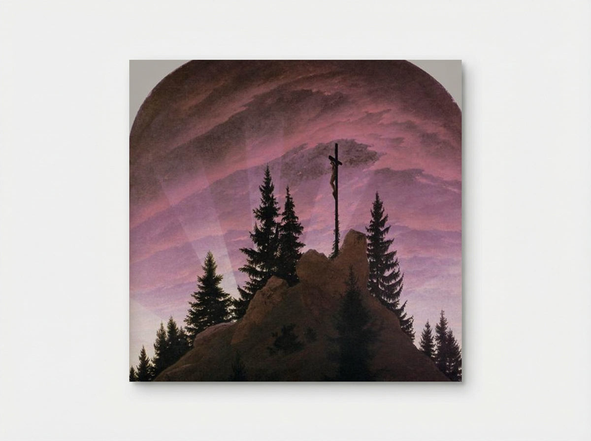 Cross in the Mountains (Tetschen Altar) - Caspar David Friedrich - Poster