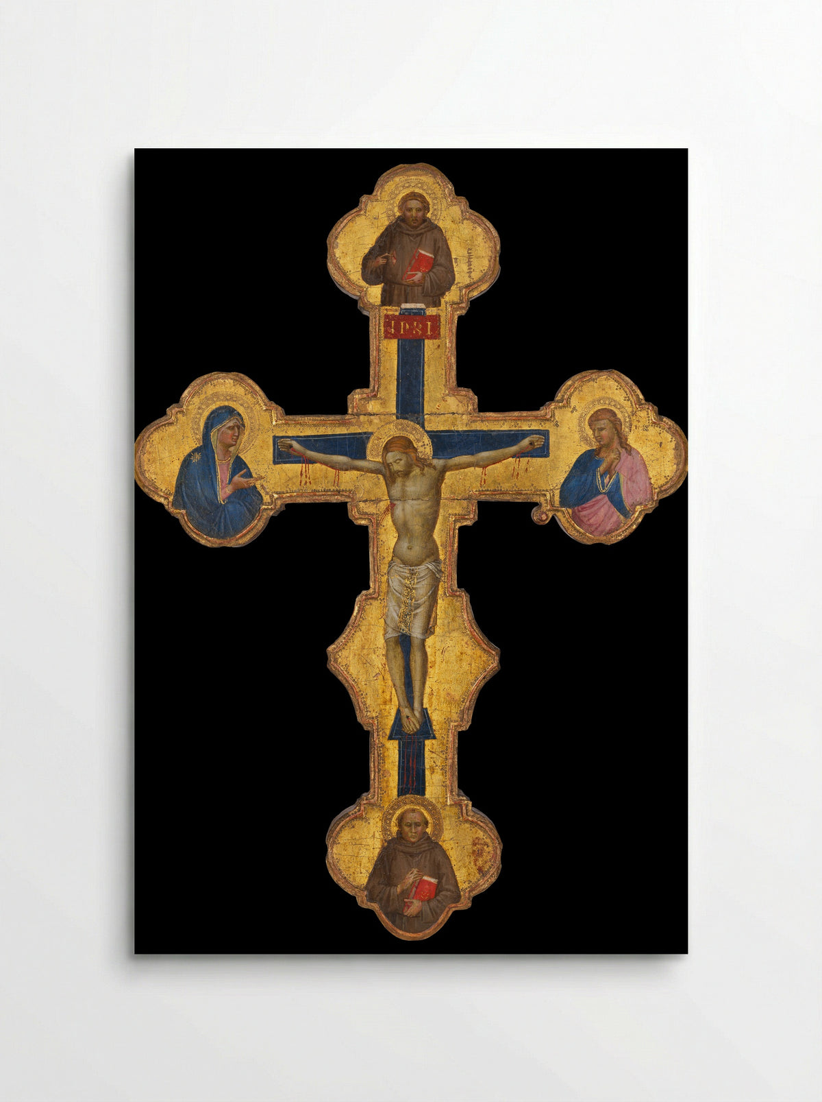 Crucifix - Master of the Orcagnesque Misericordia - Poster