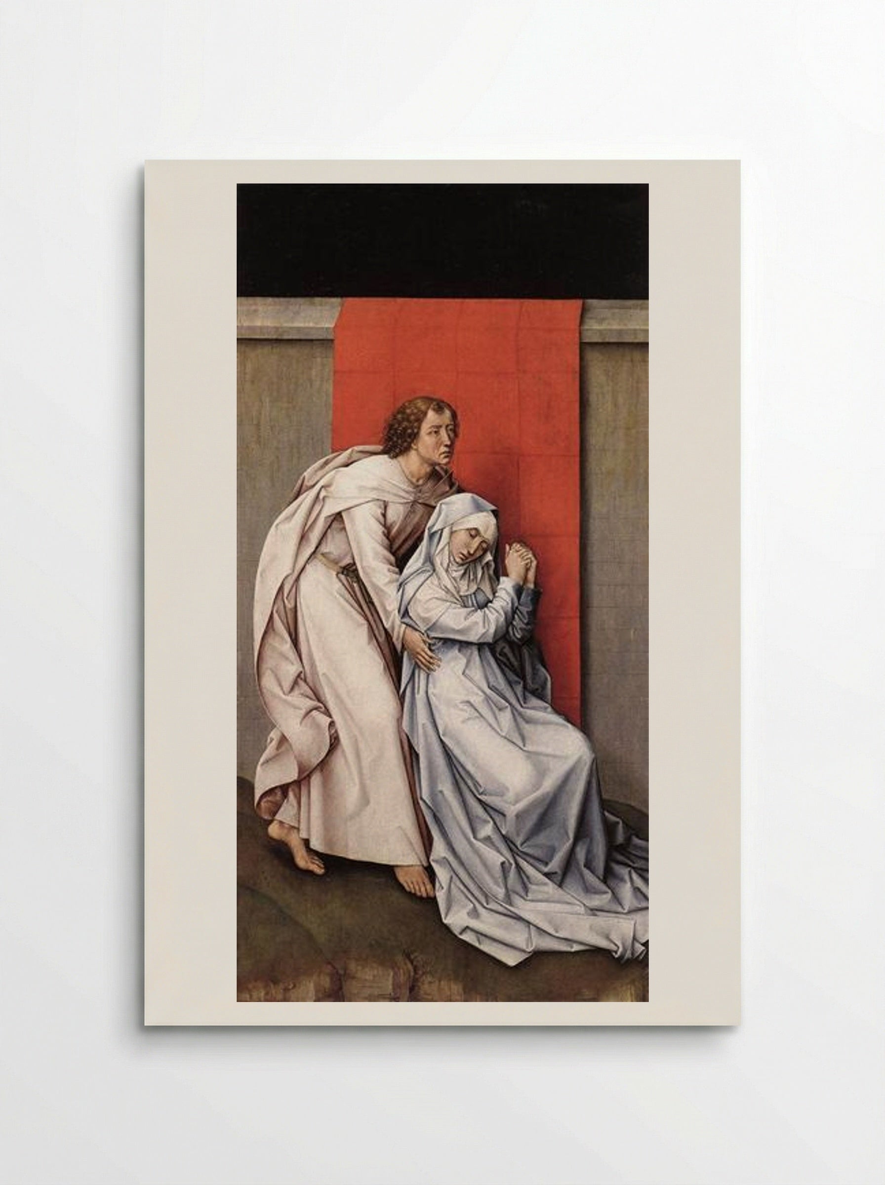 Crucifixion Diptych - Rogier van der Weyden - Poster