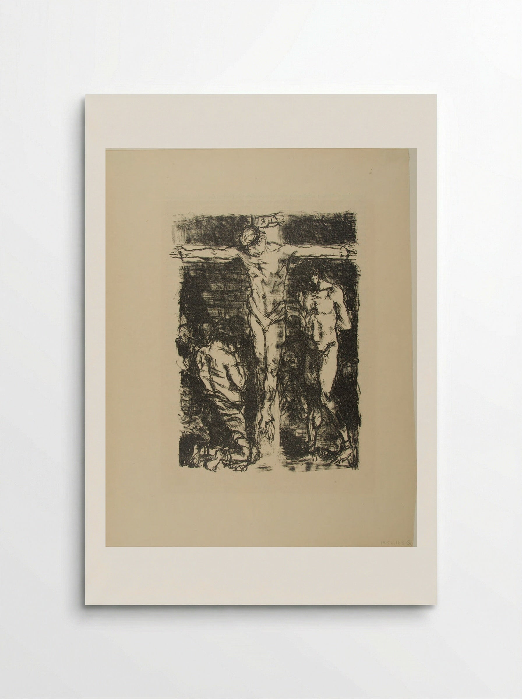 Crucifixion (Illustration for The Convicts' Bath) - Max Beckmann - Poster