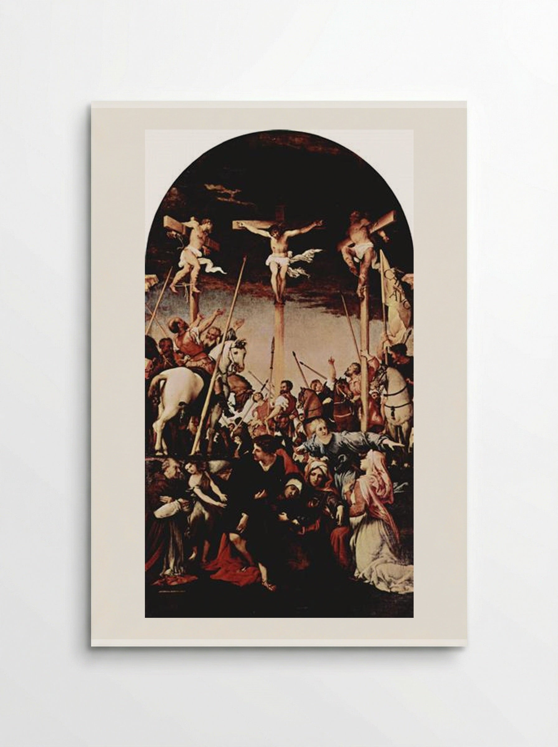 Crucifixion - Lorenzo Lotto - Poster