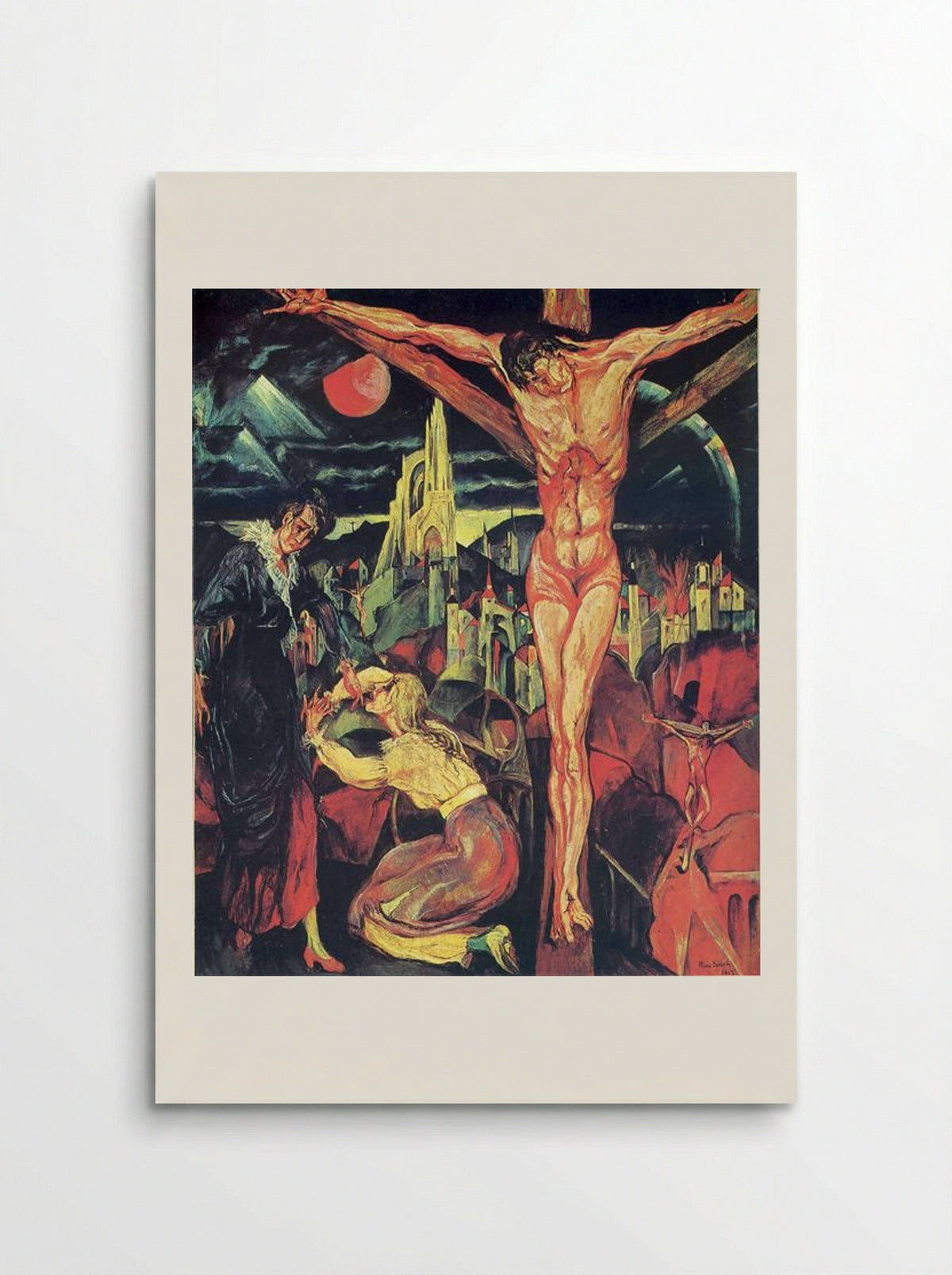 Crucifixion - Max Ernst - Poster
