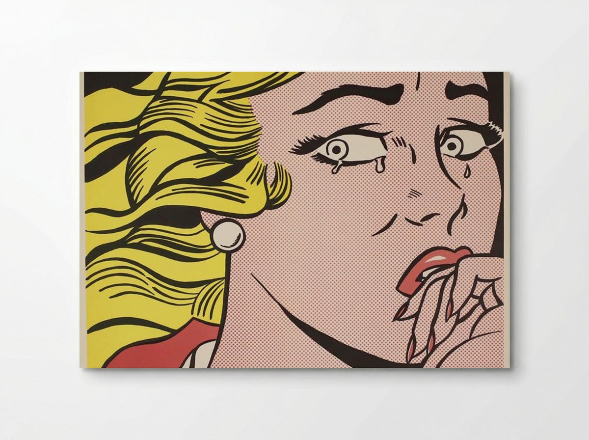 Crying Girl - Roy Lichtenstein - Poster