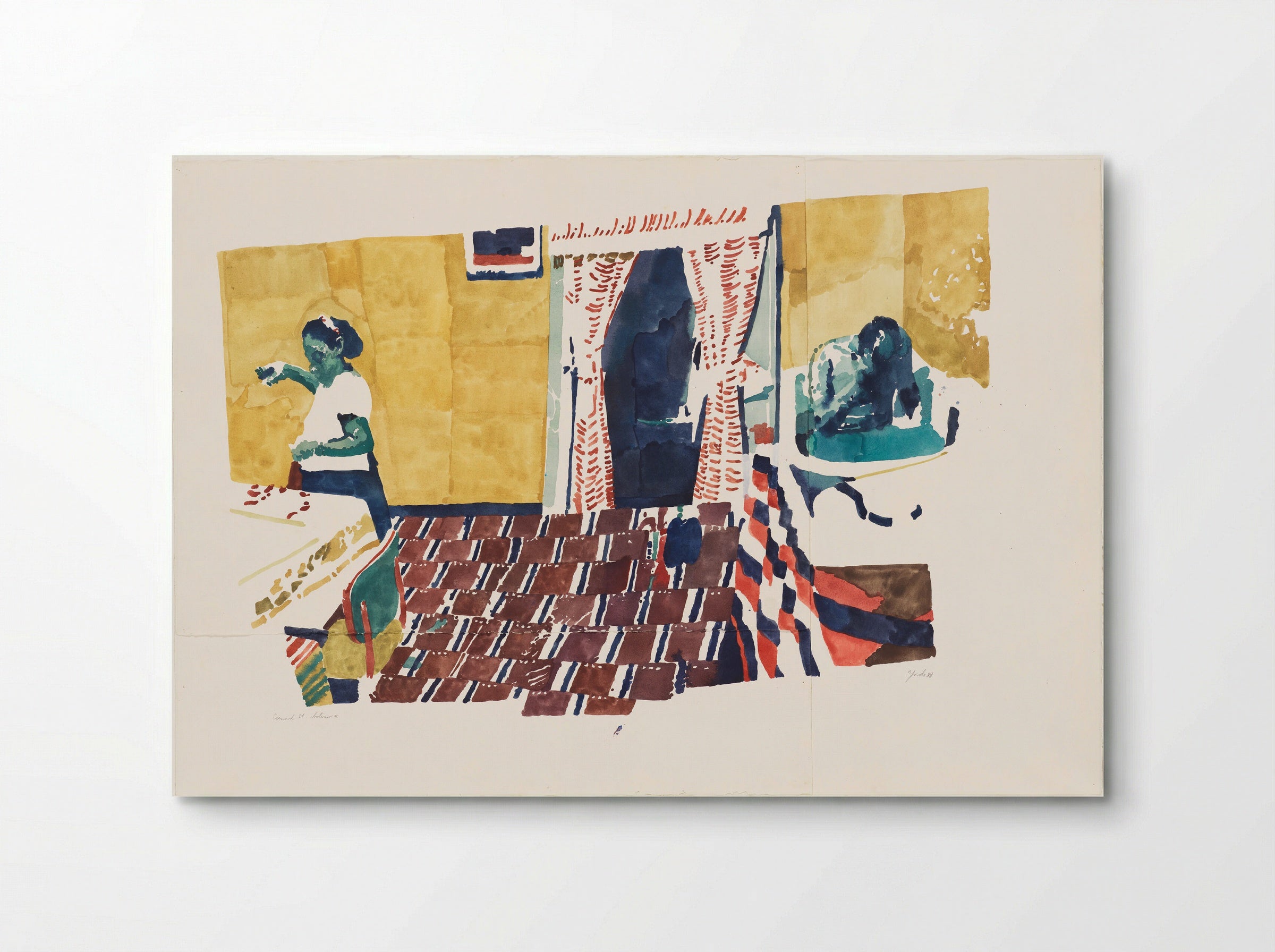Cunard Street, Interior II - Richard Foster Yarde - Poster