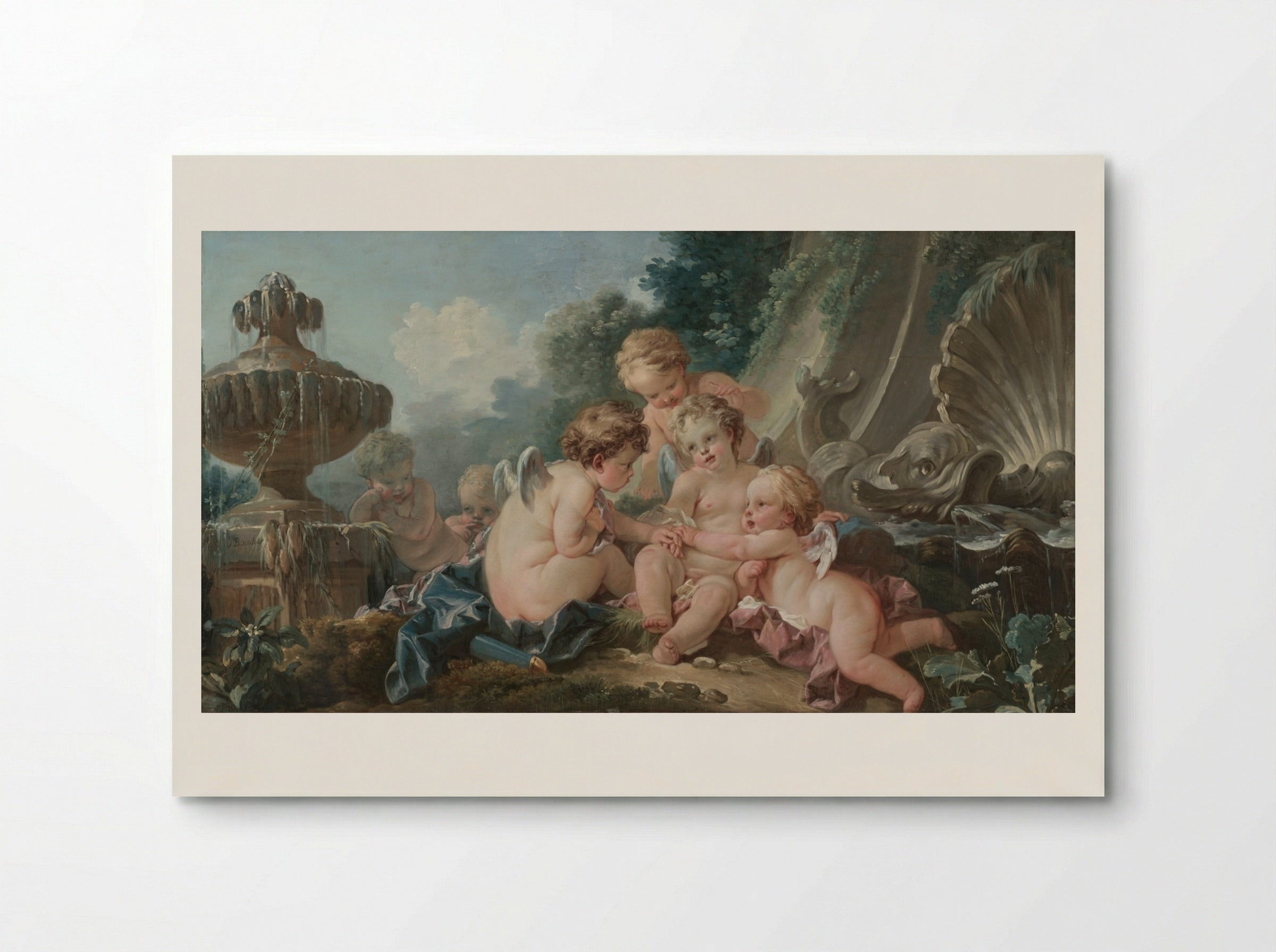 Cupids in Conspiracy - François Boucher - Poster