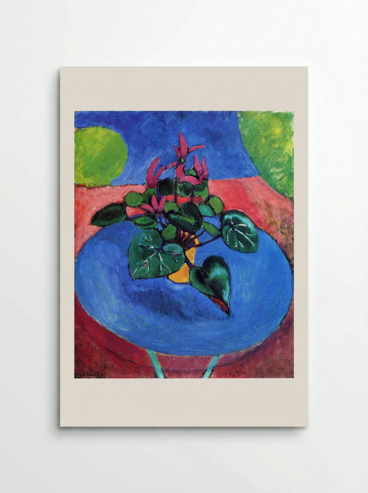 Cyclamen Pourpre - Henri Matisse - Poster