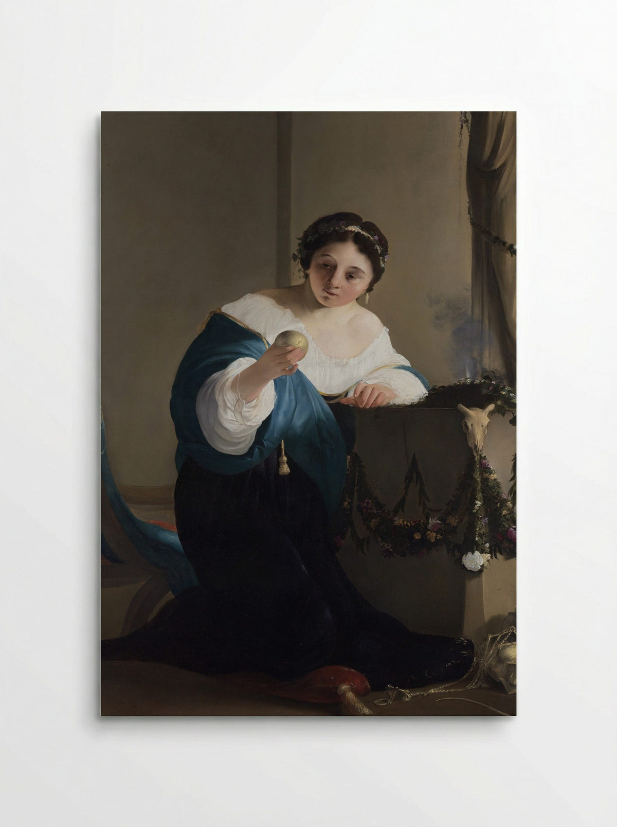 Cydippe with the Apple of Acontius - Paulus Bor - Poster
