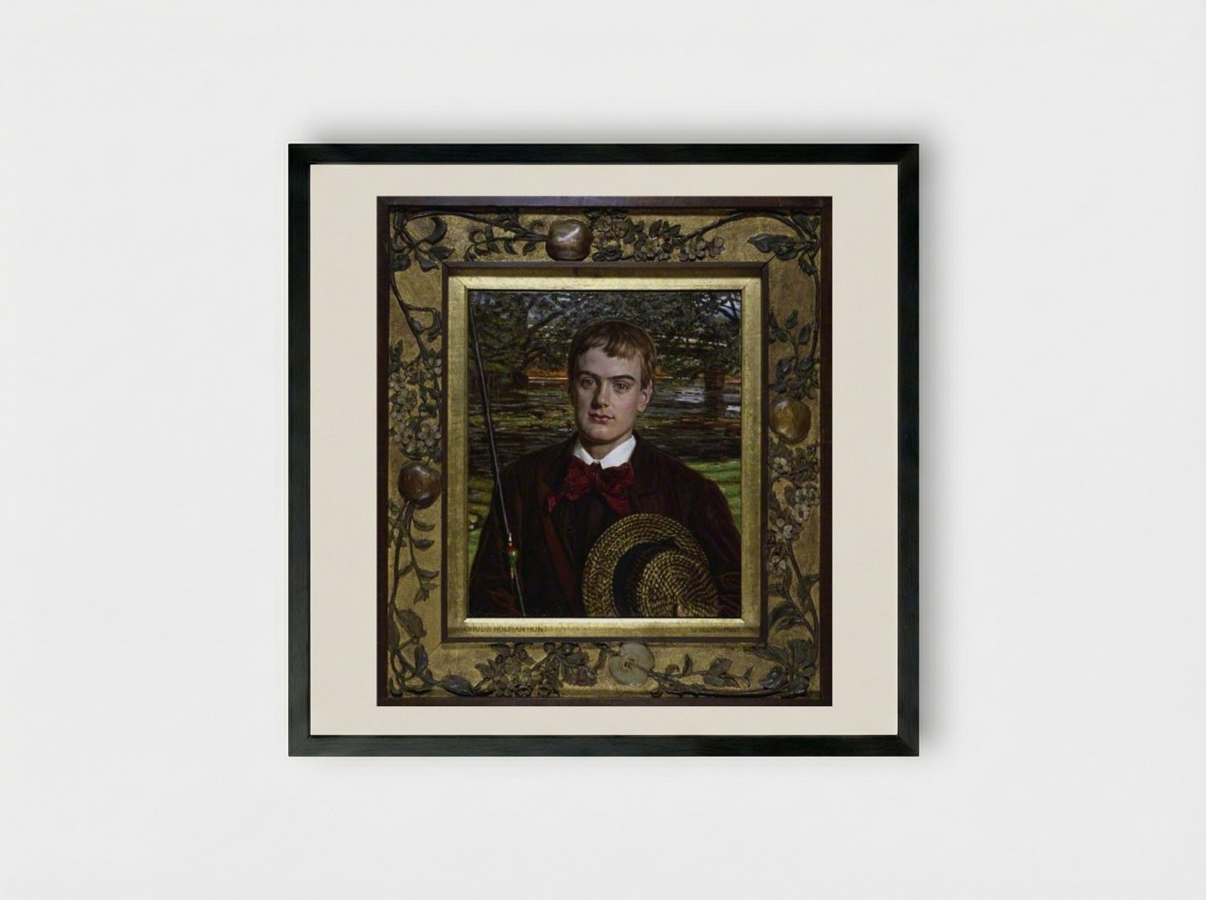 Cyril Benoni Holman Hunt - William Holman Hunt - Framed Print Black