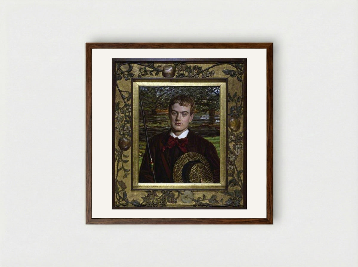 Cyril Benoni Holman Hunt - William Holman Hunt - Framed Print Dark Wood