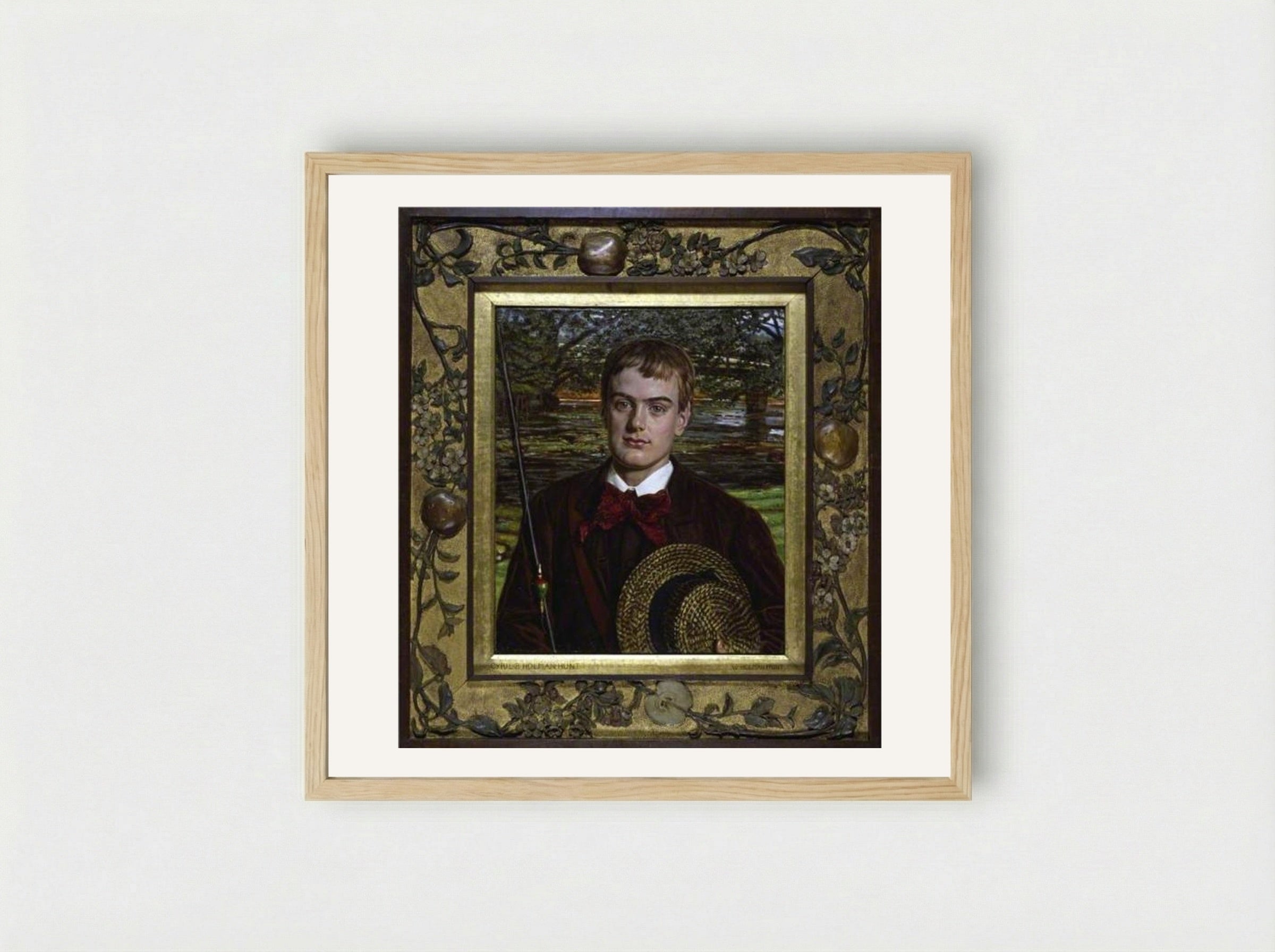 Cyril Benoni Holman Hunt - William Holman Hunt - Framed Print Wood