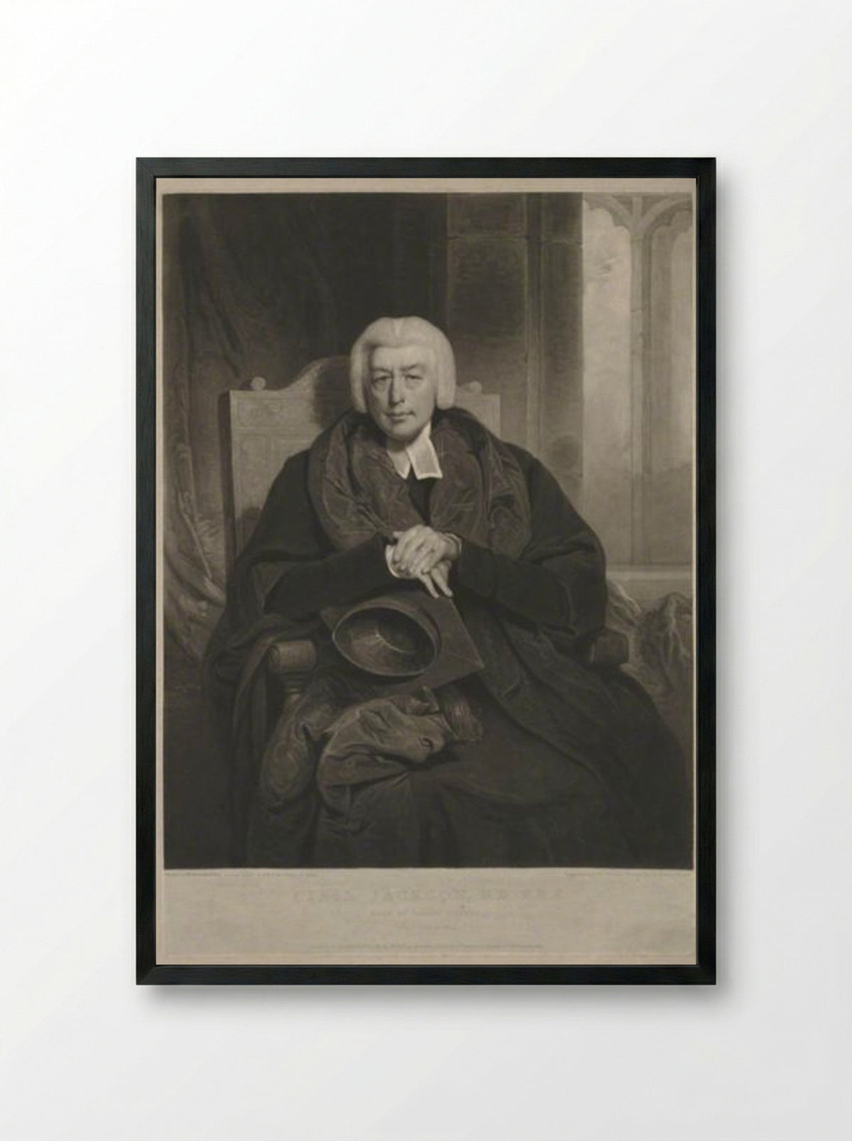 Cyril Jackson - Charles Turner - Framed Print Black