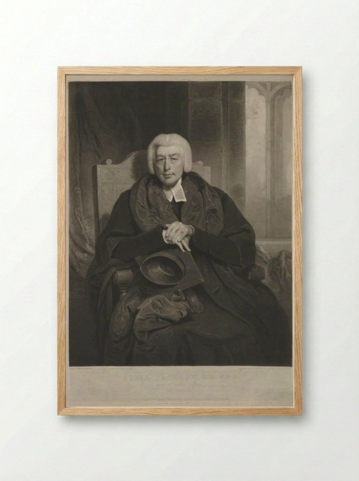 Cyril Jackson - Charles Turner - Framed Print Wood