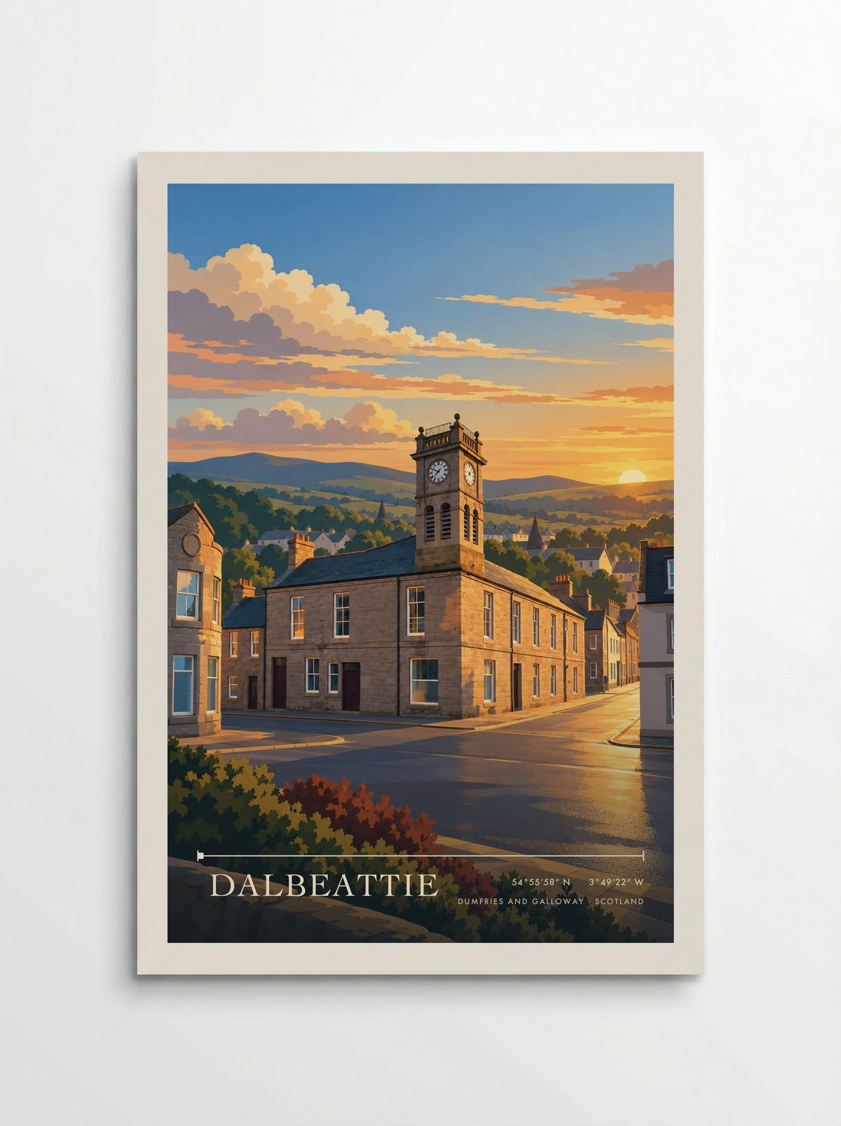 Dalbeattie, Dumfries and Galloway | Travel Poster - Poster