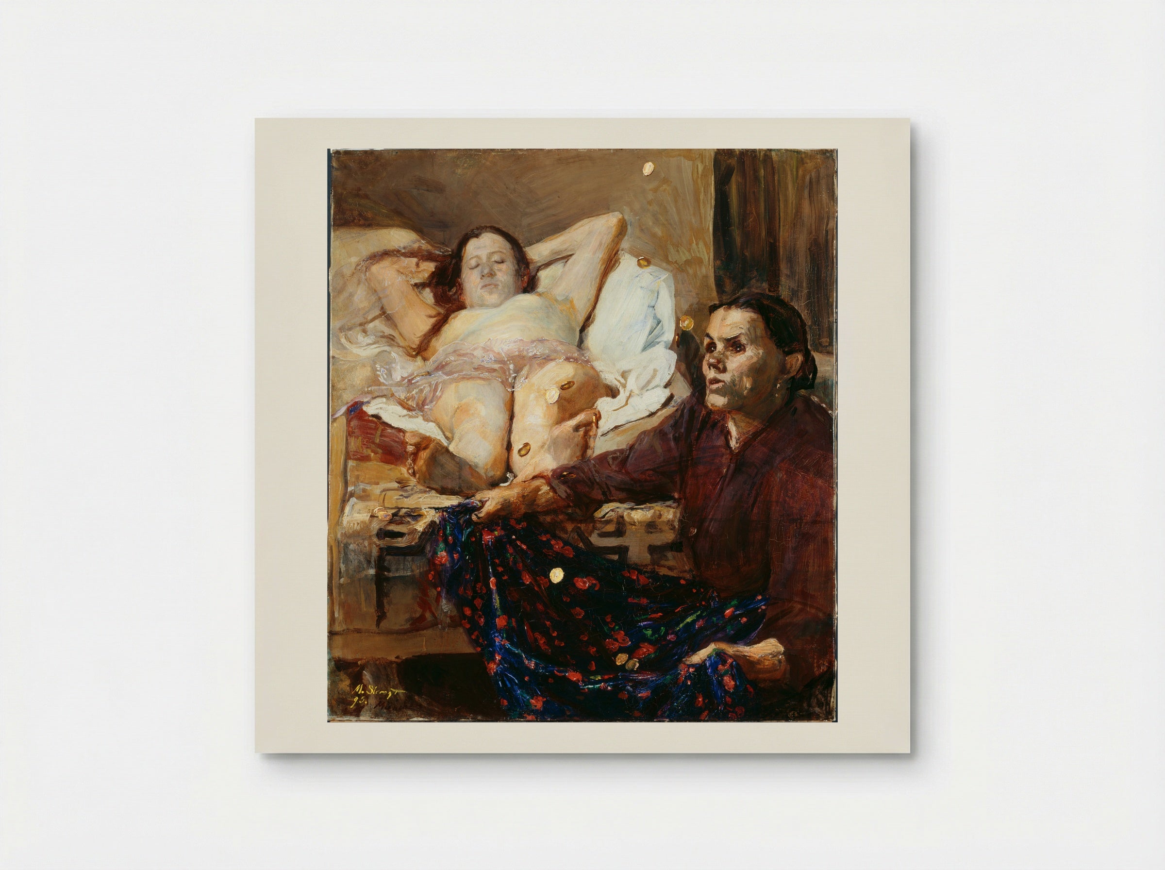 Danaë - Max Slevogt - Poster