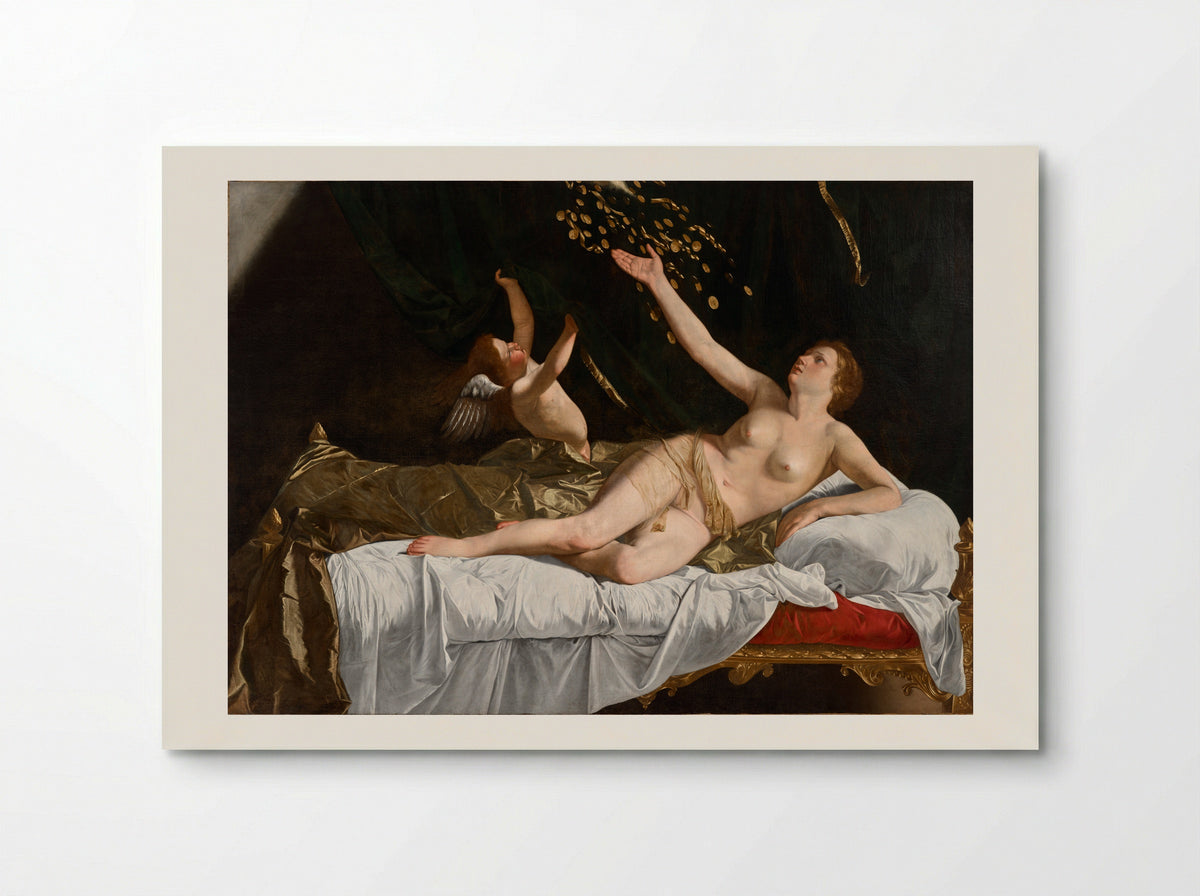 Danaë - Orazio Gentileschi - Poster