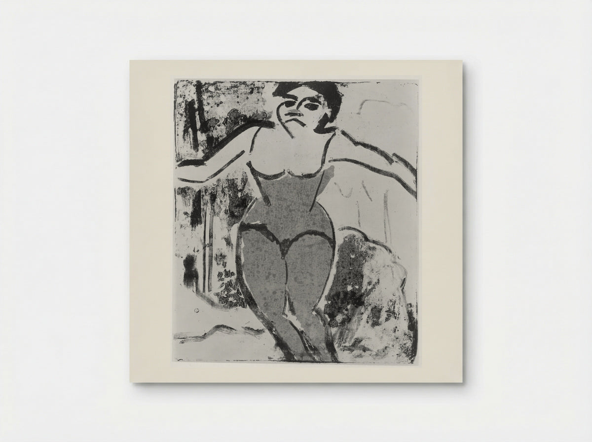 Dancer Seeking Applause - Ernst Ludwig Kirchner - Poster