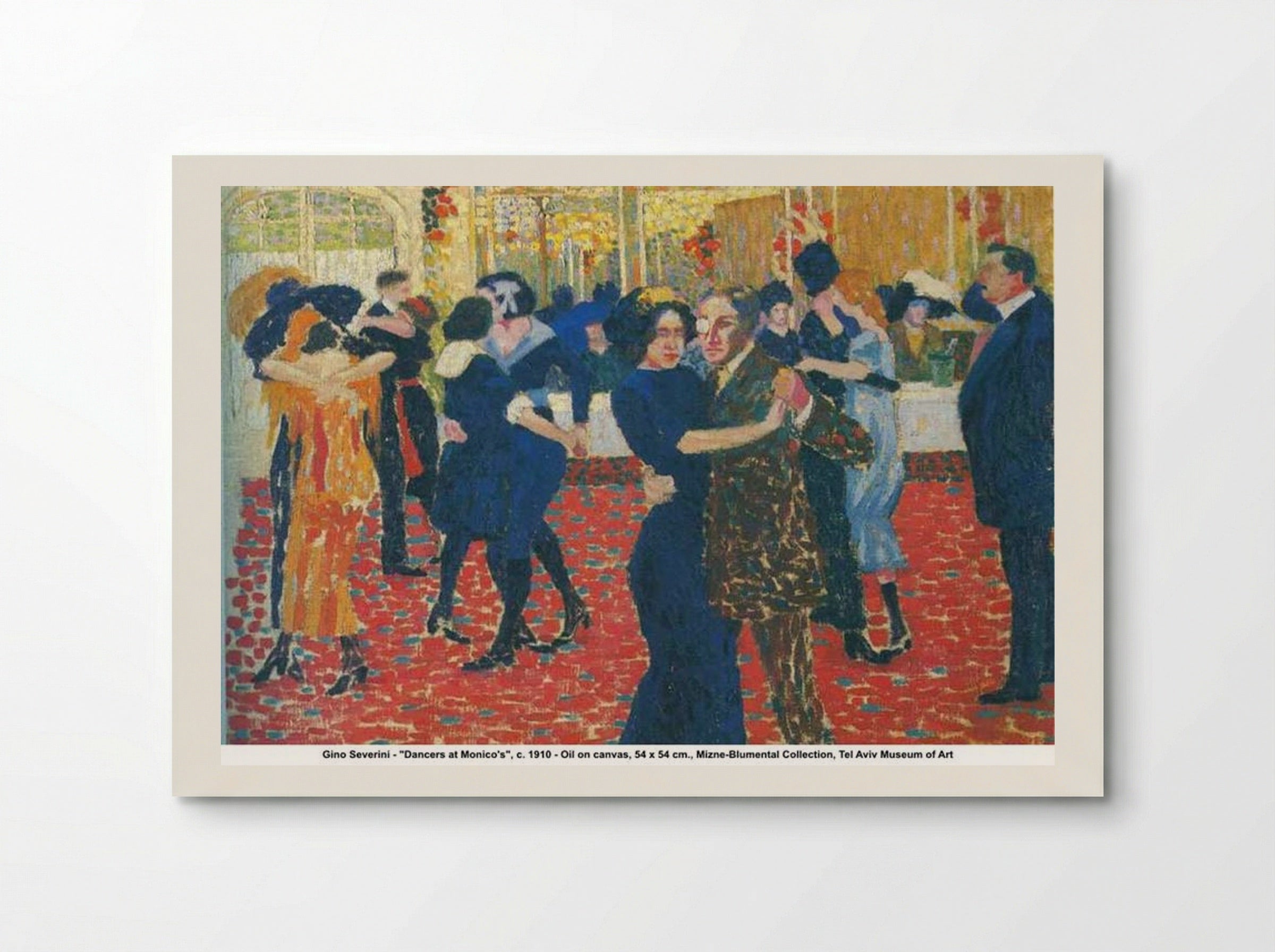 Dancers at Monico's - Gino Severini - Poster