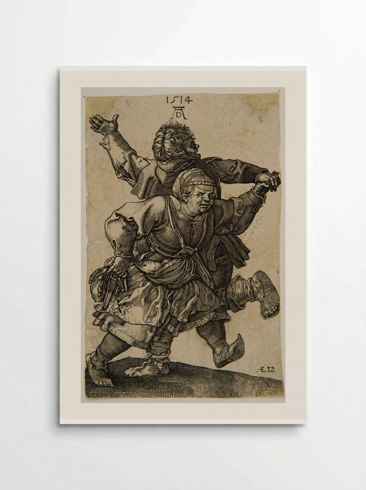 Dancing Peasants - Albrecht Dürer - Poster