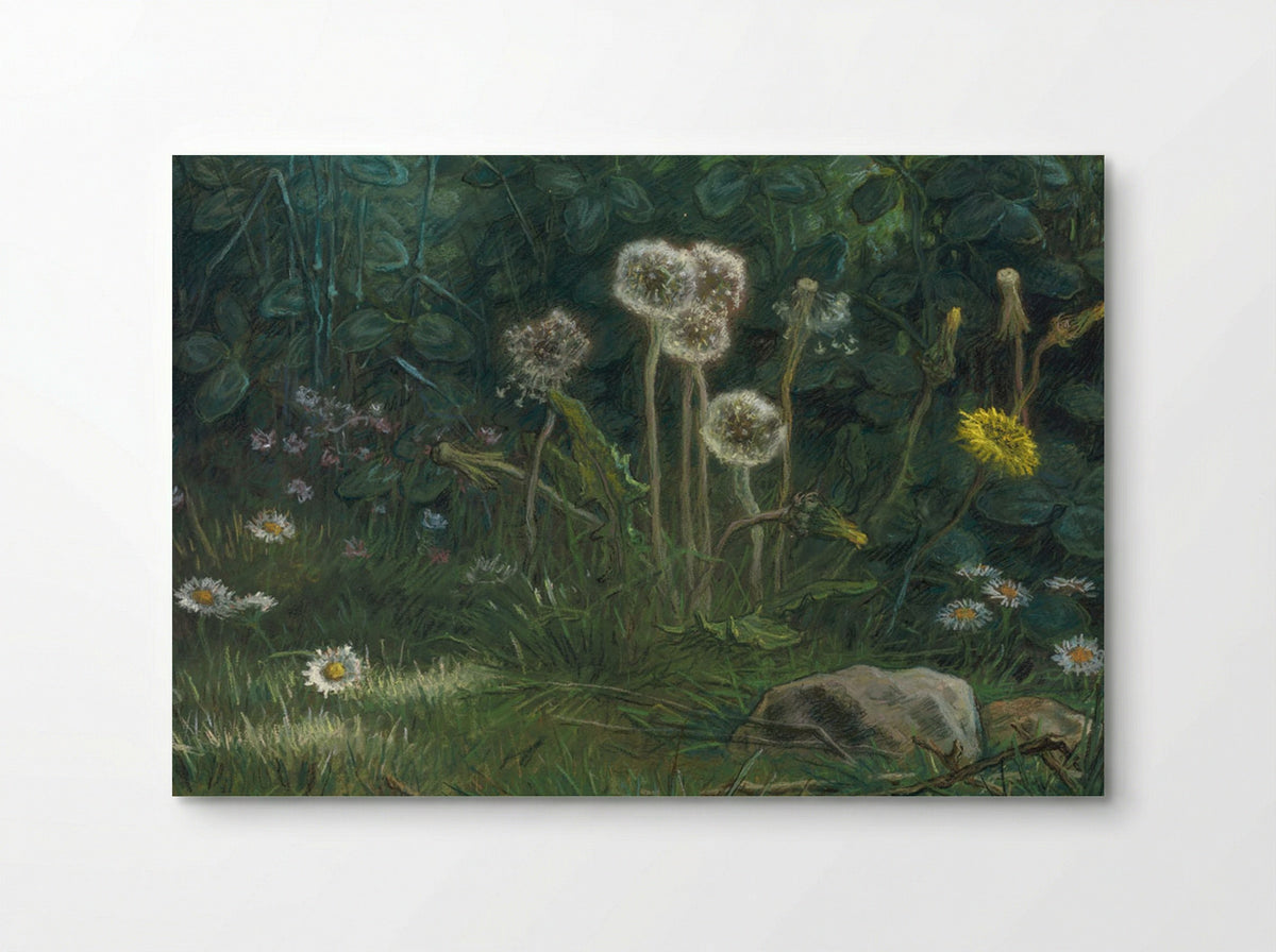 Dandelions - Jean-François Millet - Poster