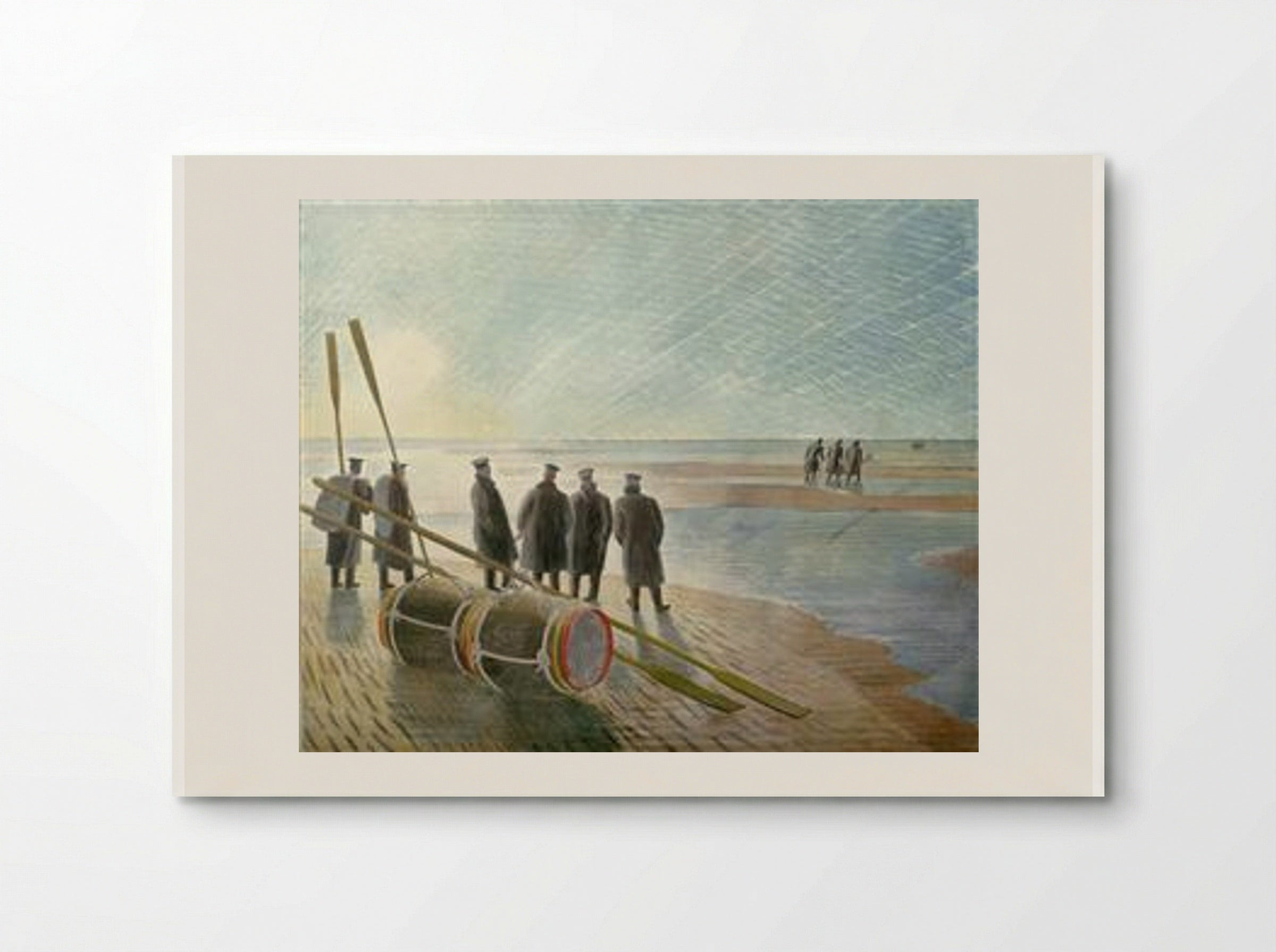 Dangerous Work at Low Tide - Eric Ravilious - Poster