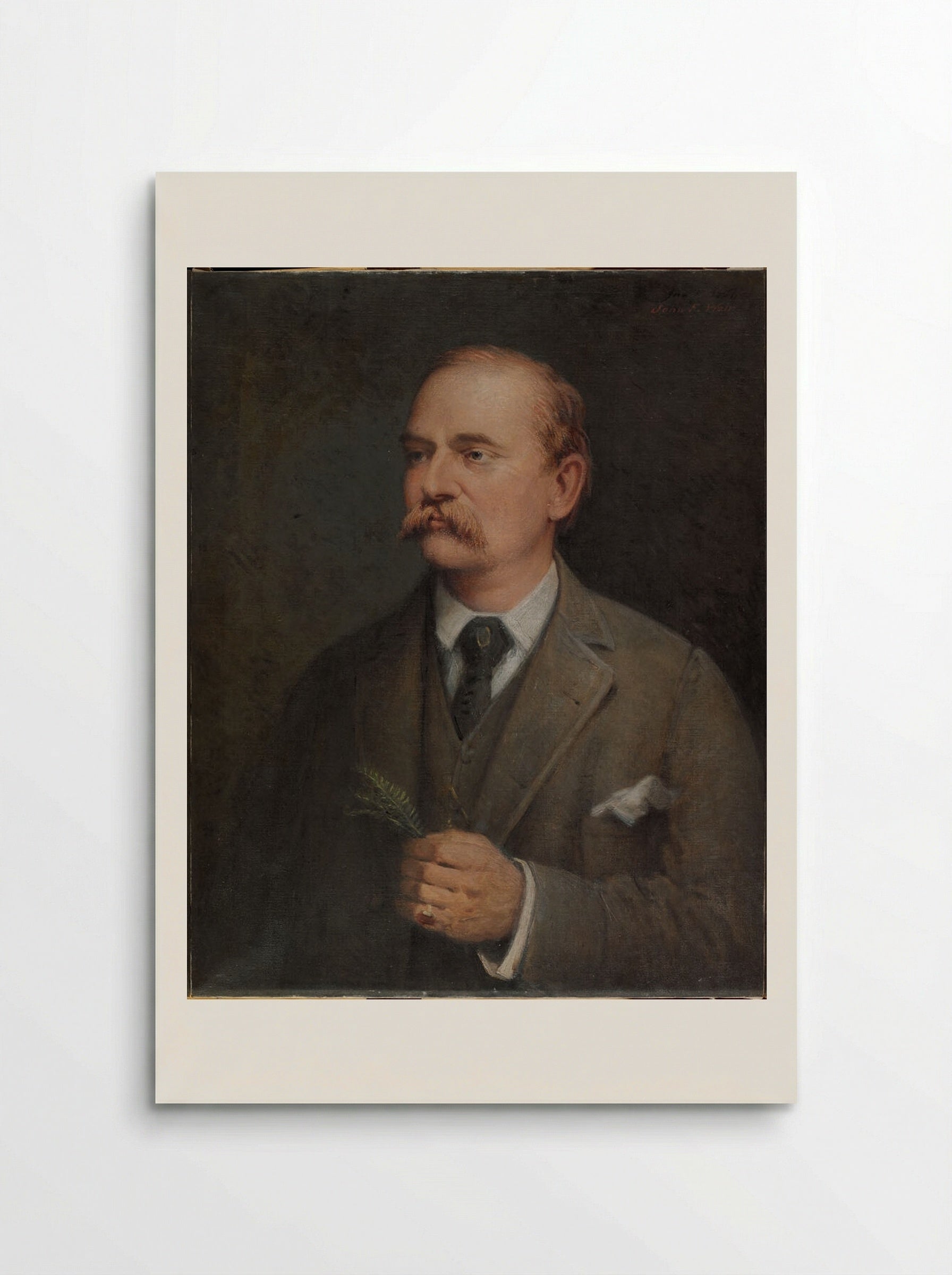 Daniel Cady Eaton (1834-1895) - John Ferguson Weir - Poster
