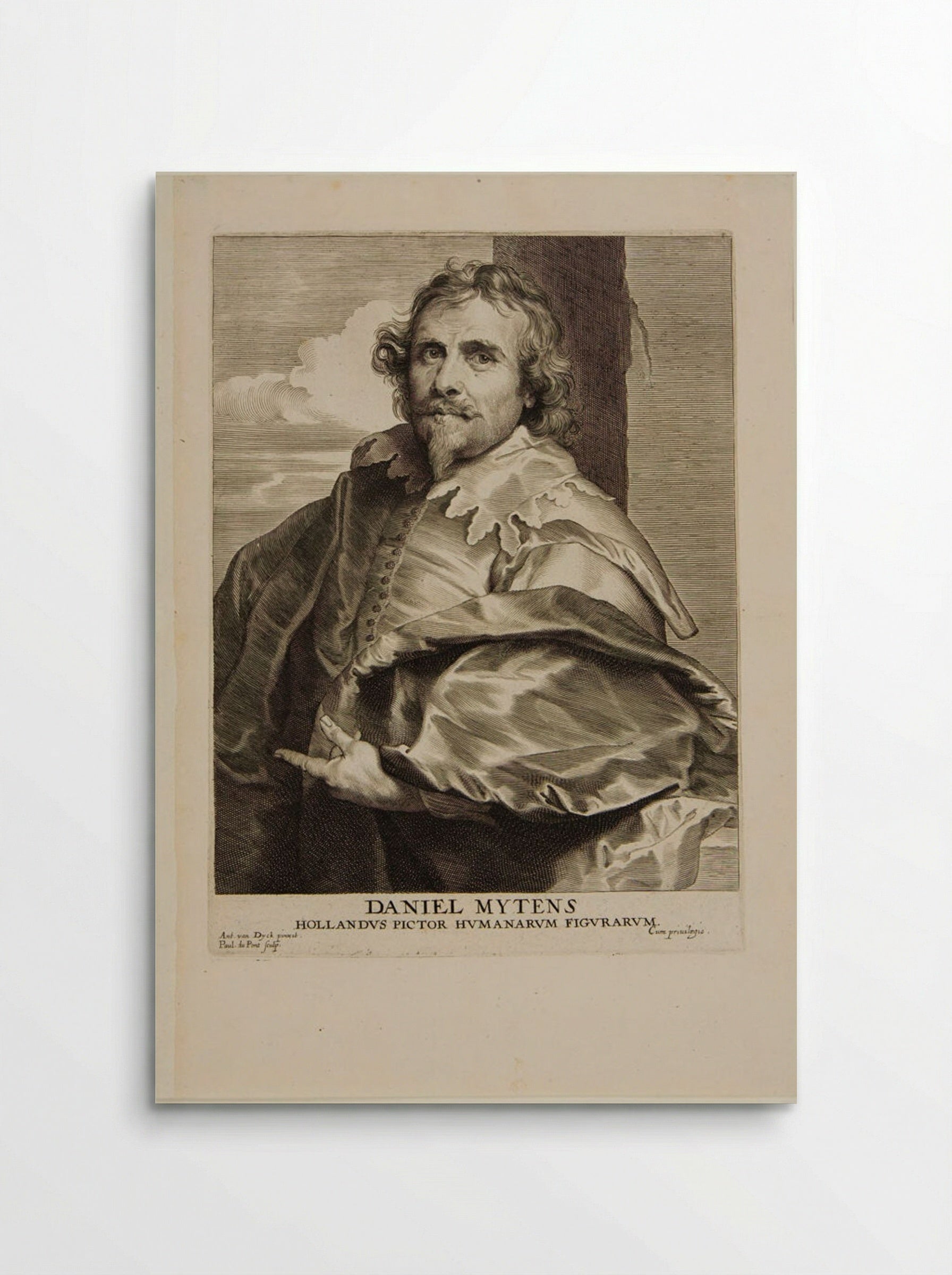 Daniel Mytens, the Elder - Paulus Pontius - Poster