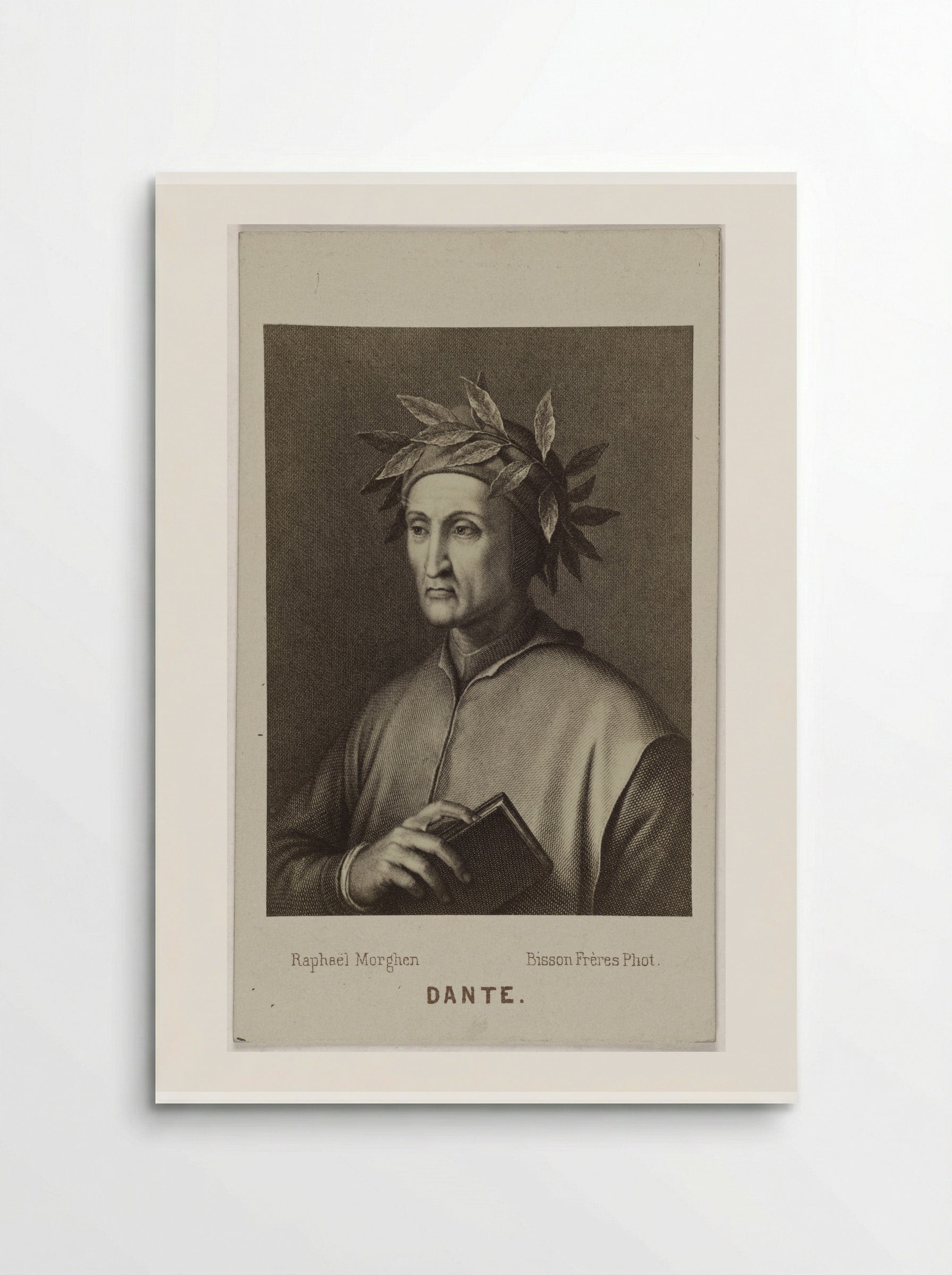 Dante Alighieri - Raphael Morghen - Poster