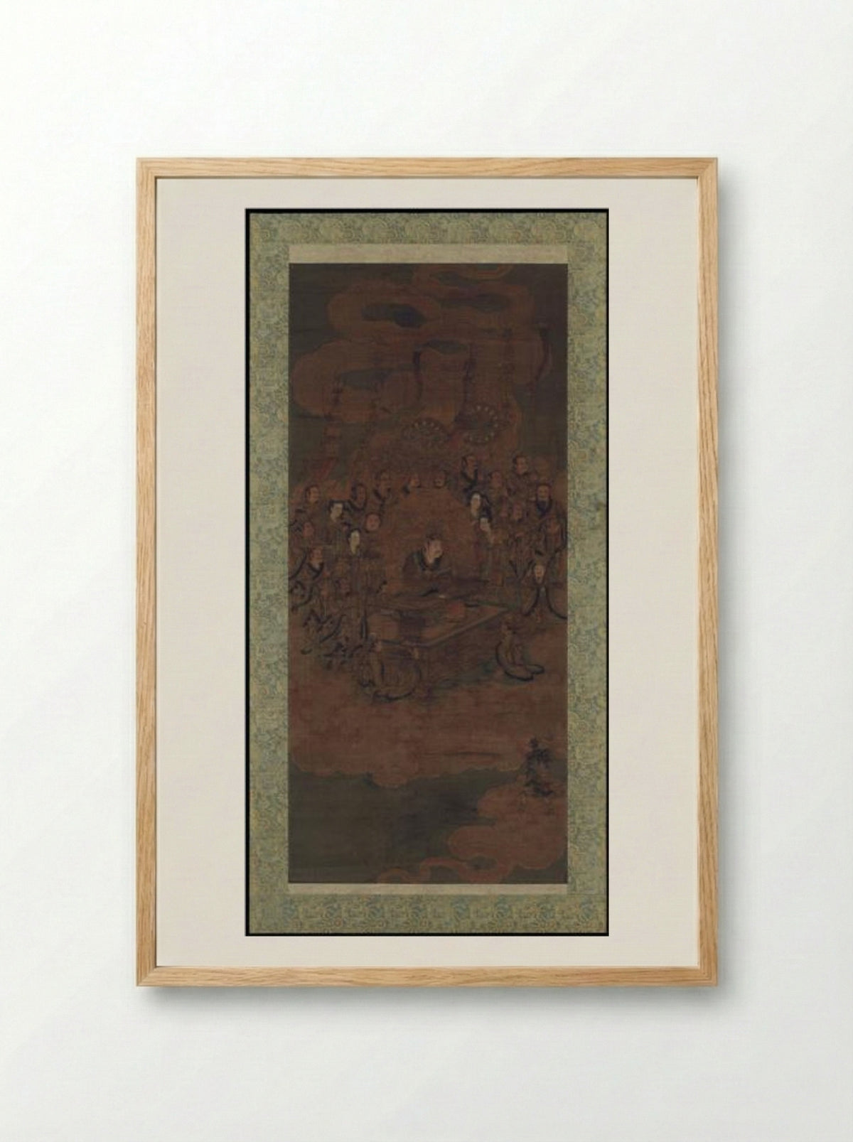 Daoist Deity of Heaven - Wu Daozi - Framed Print Wood