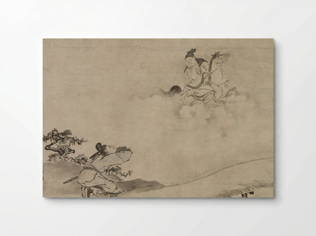 Daoist Immortal - Hanabusa Itchō - Poster