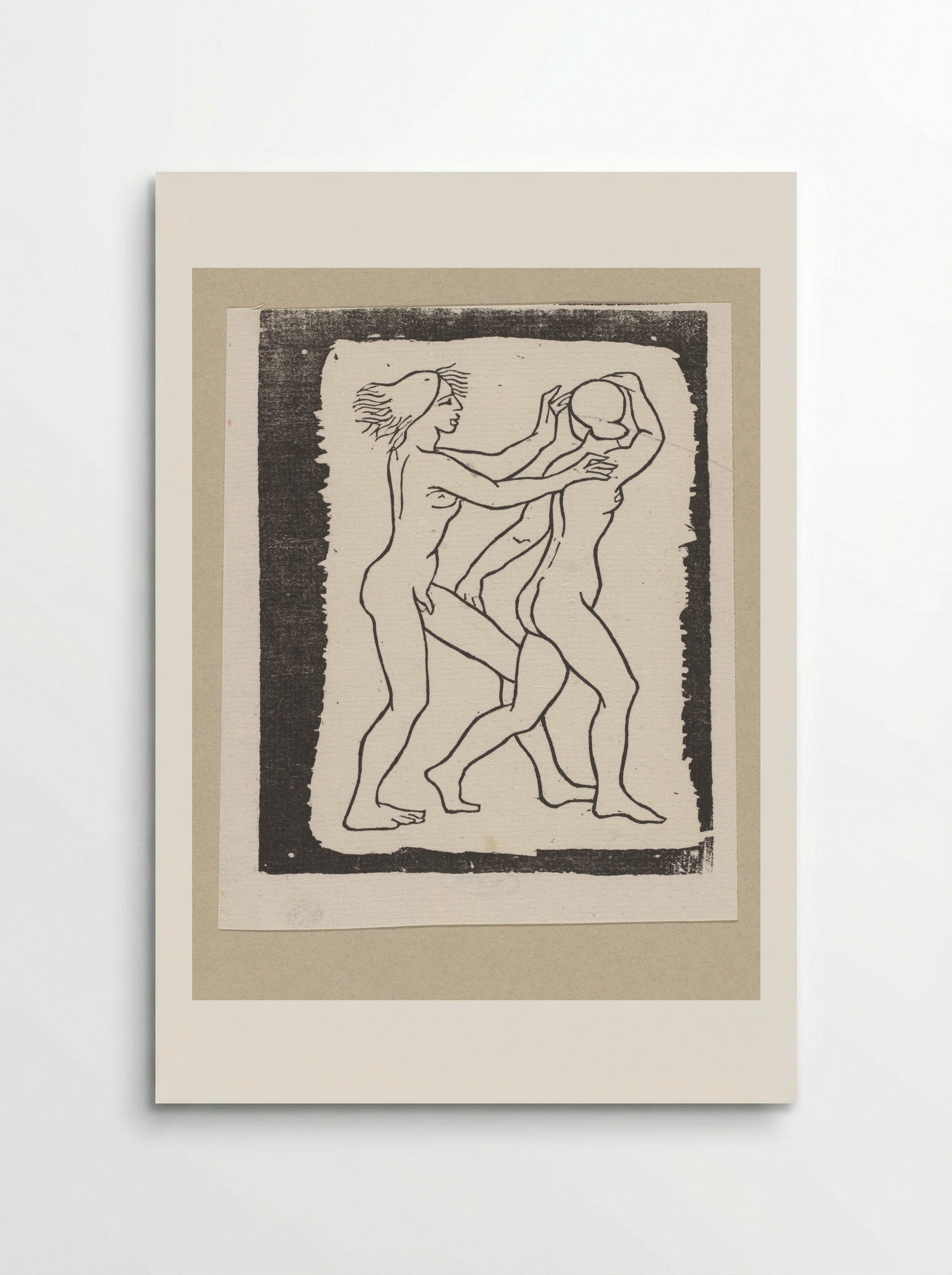Daphnis Pursuing Chloe - Aristide Maillol - Poster