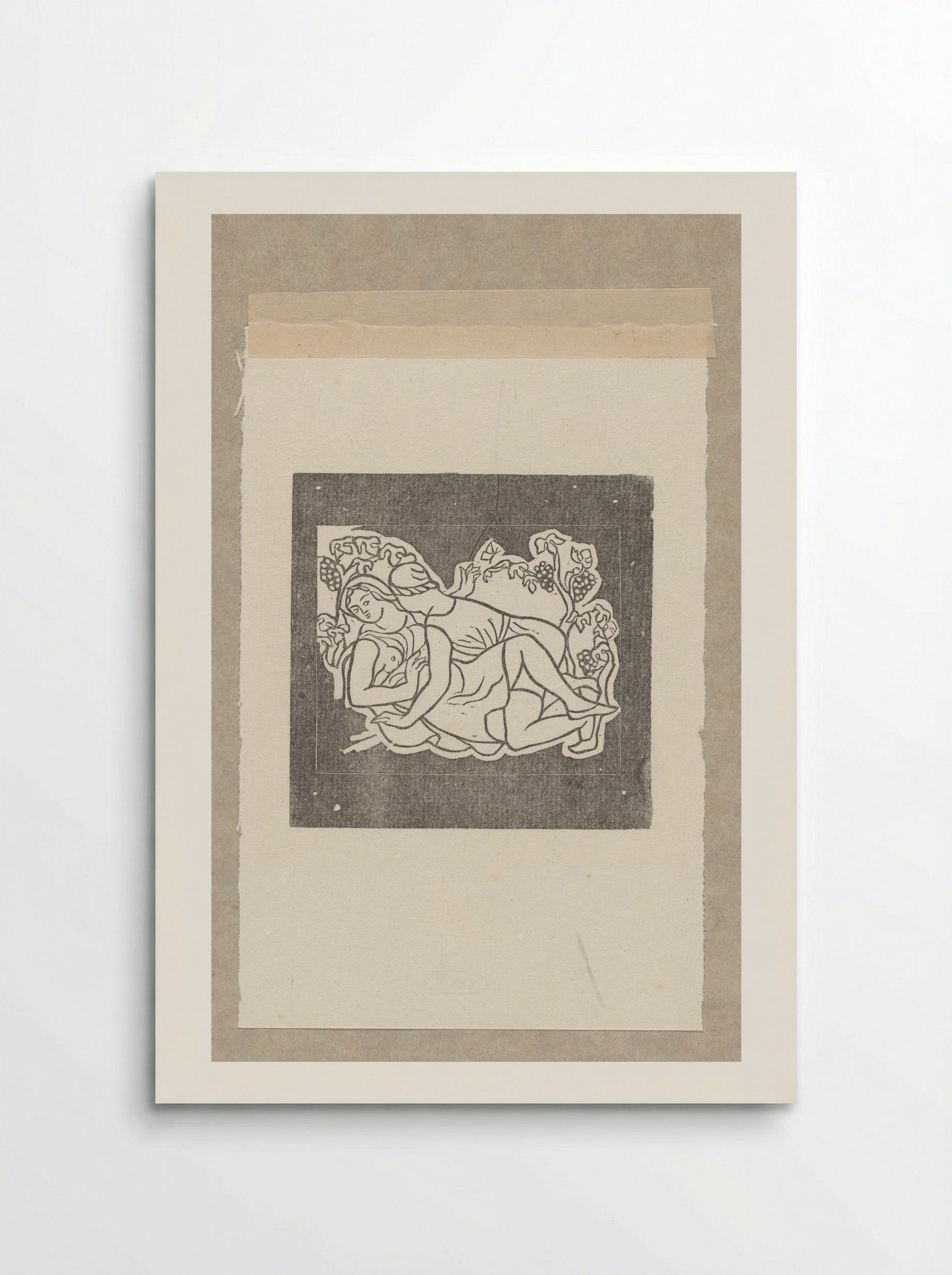 Daphnis and Chloe during the Harvest - Aristide Maillol - Poster