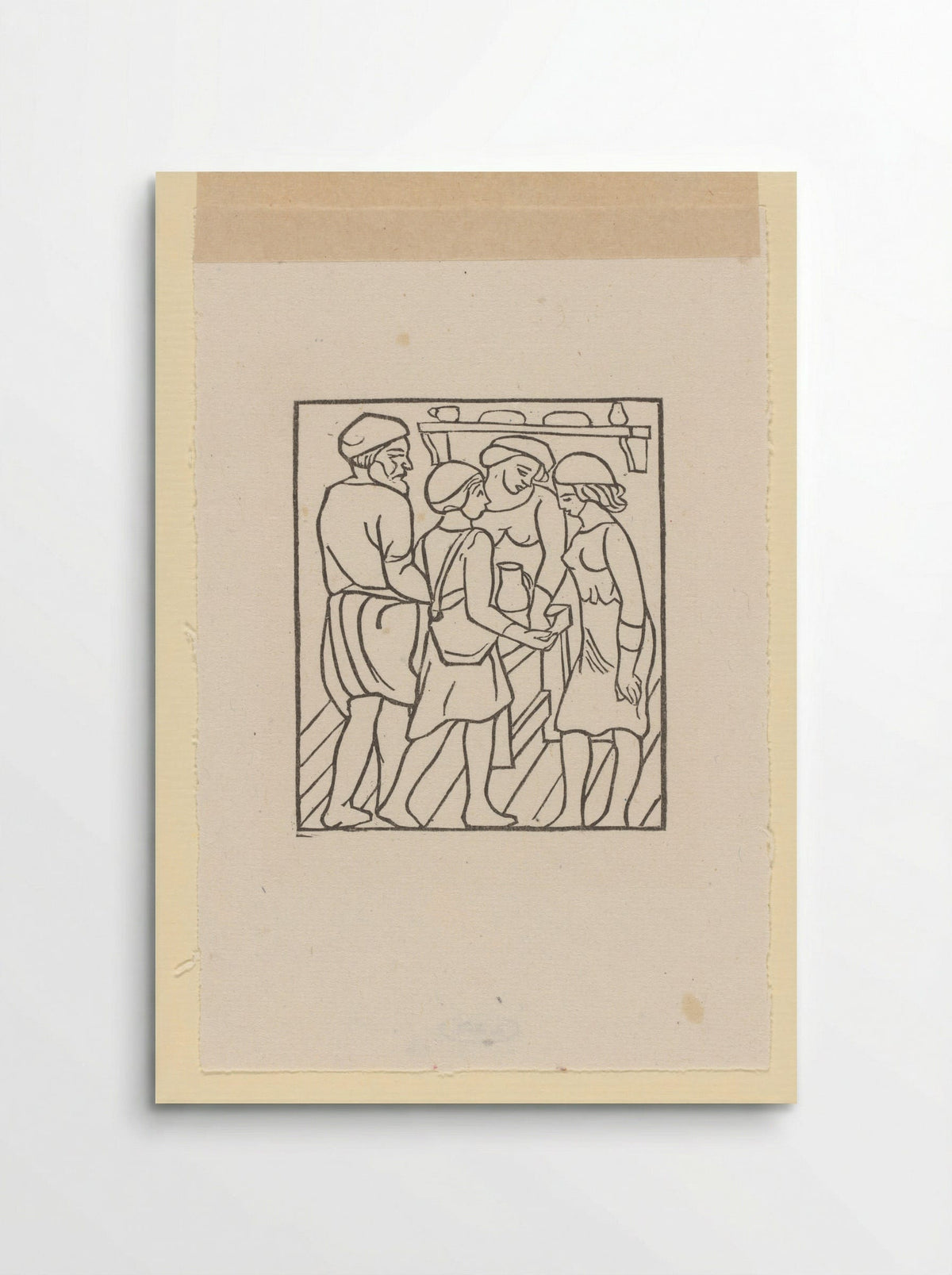 Daphnis and Chloe in the House of Dryas - Aristide Maillol - Poster