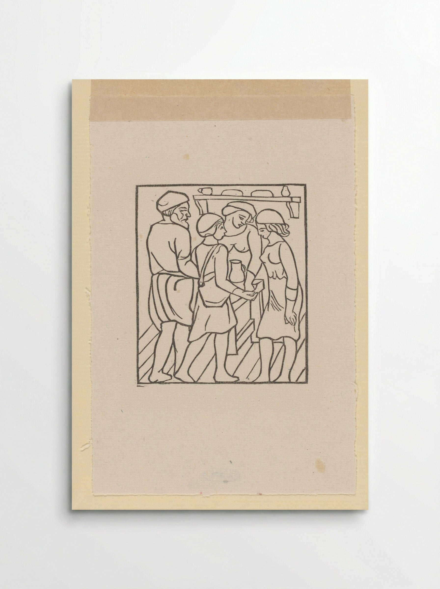 Daphnis and Chloe in the House of Dryas - Aristide Maillol - Poster
