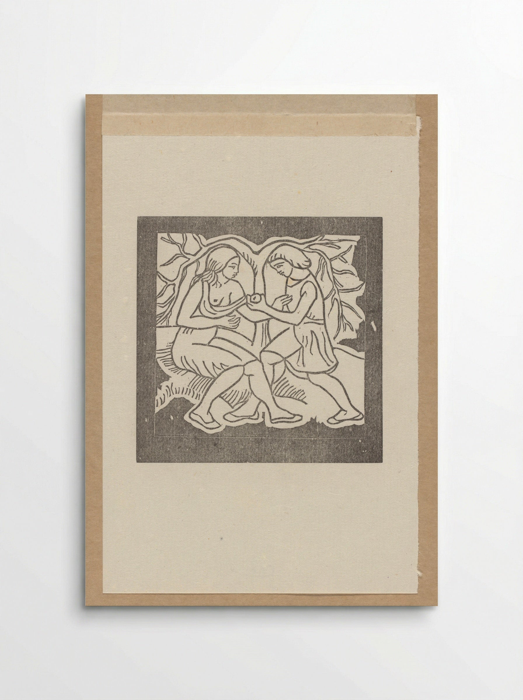 Daphnis gives Chloe an apple - Aristide Maillol - Poster