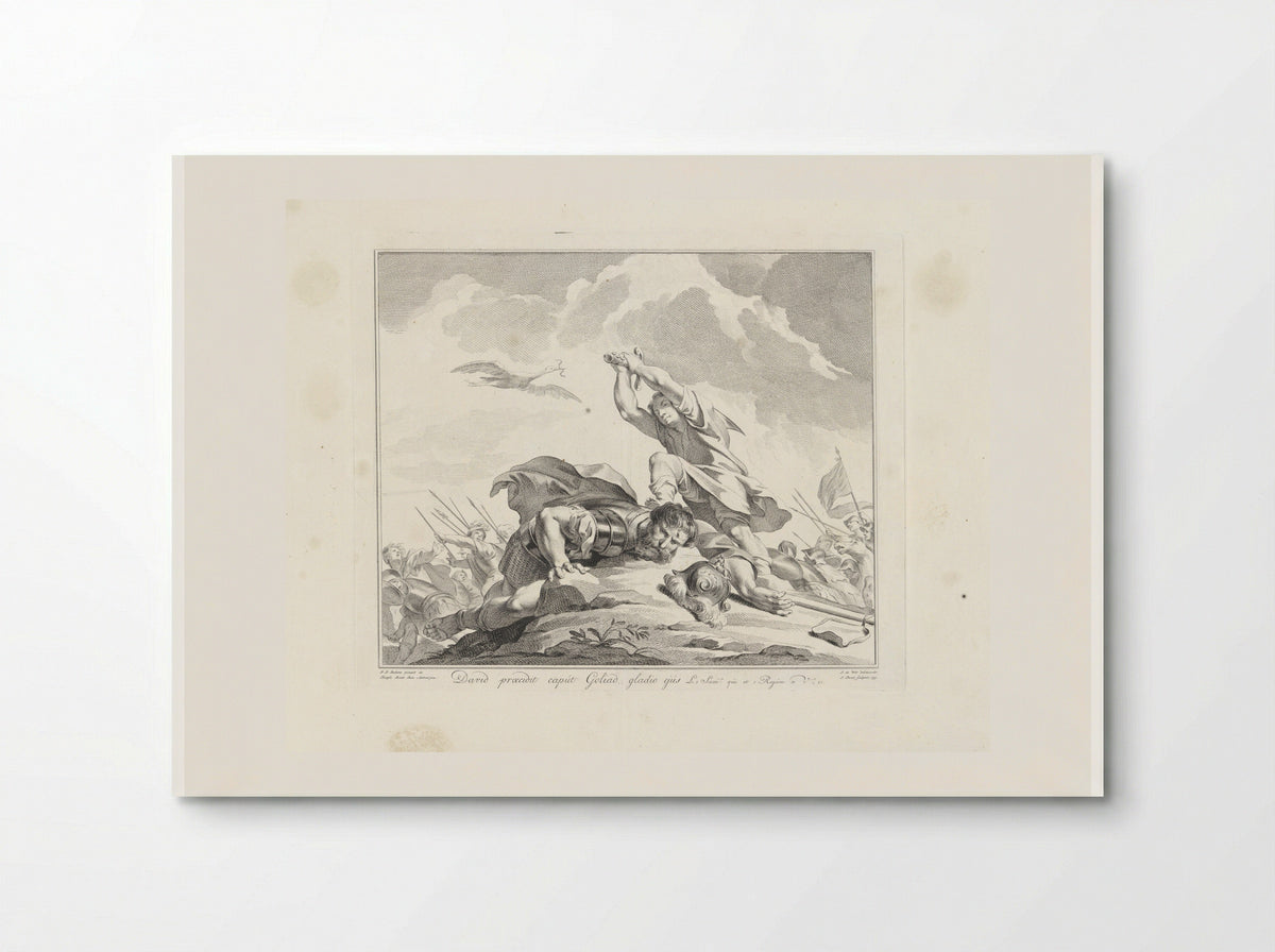 David Beheading Goliath - Jan Punt - Poster
