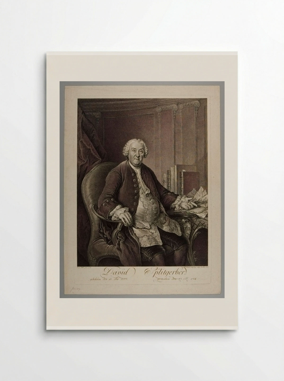David Splitgerber - Georg Friedrich Schmidt - Poster