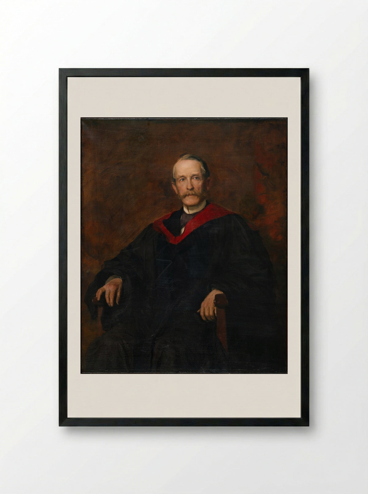 David Williams Cheever - Ignaz Marcel Gaugengigl - Framed Print Black