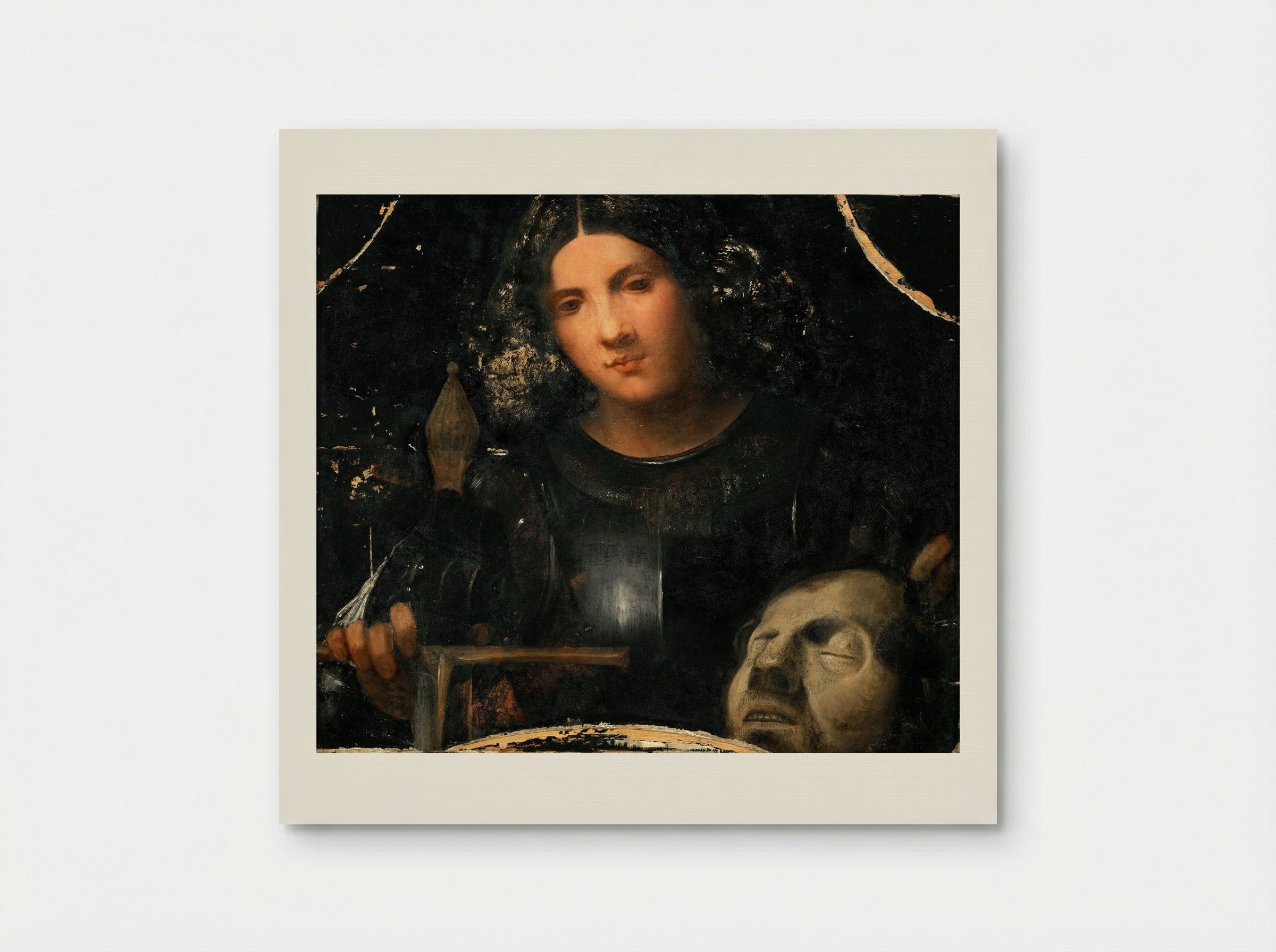 David with the Head of Goliath - Giorgione - Poster