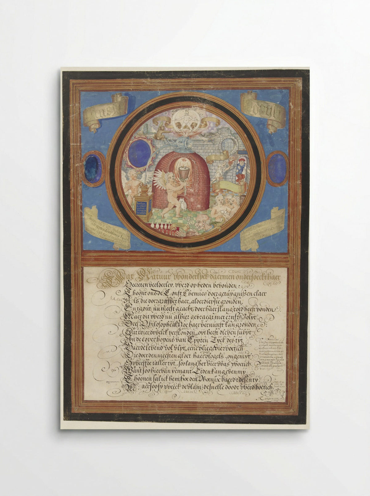 De Alchemie - Paulus de Kempenaer - Poster