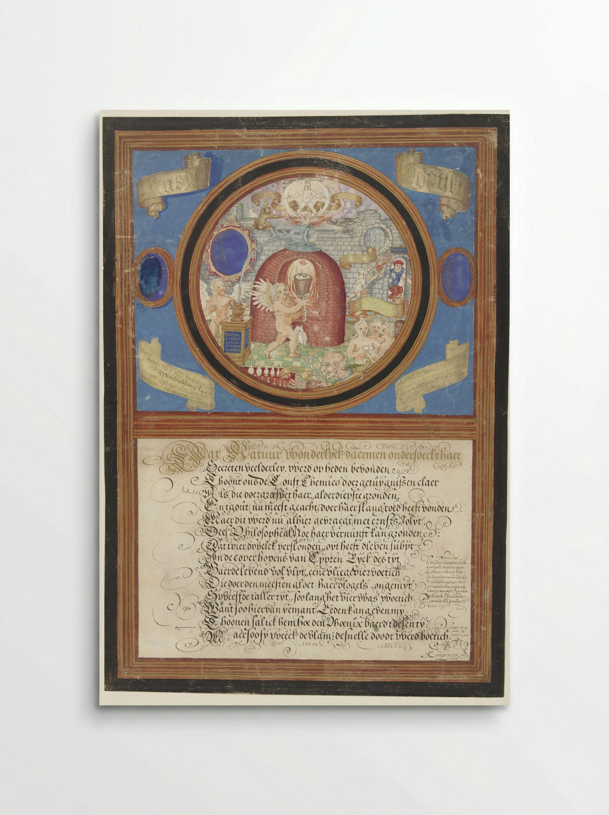 De Alchemie - Paulus de Kempenaer - Poster