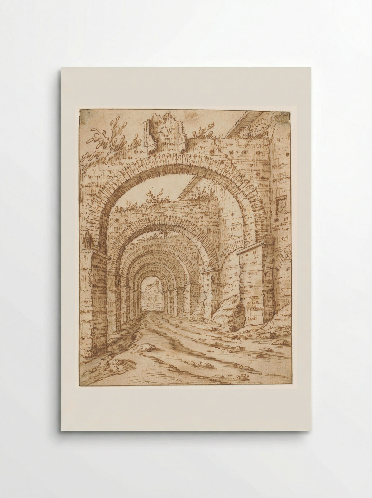 De Clivus Scauri te Rome - Tobias Verhaecht - Poster