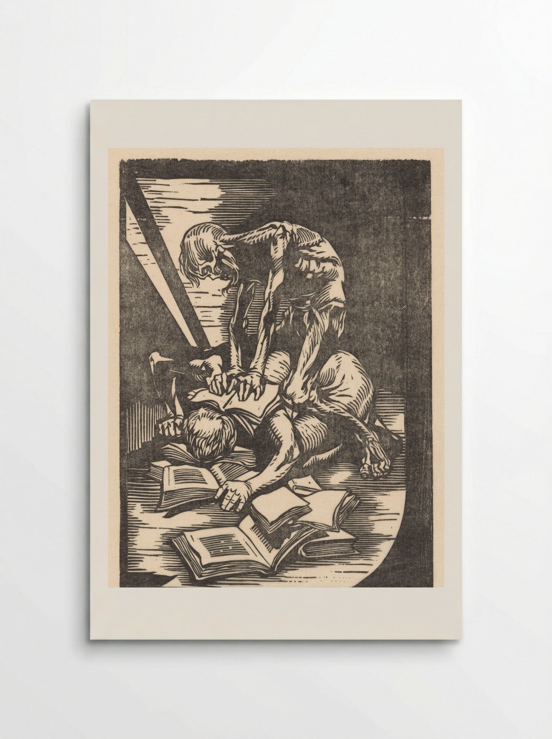 De Dood met slachtoffer - Johannes Josephus Aarts - Poster