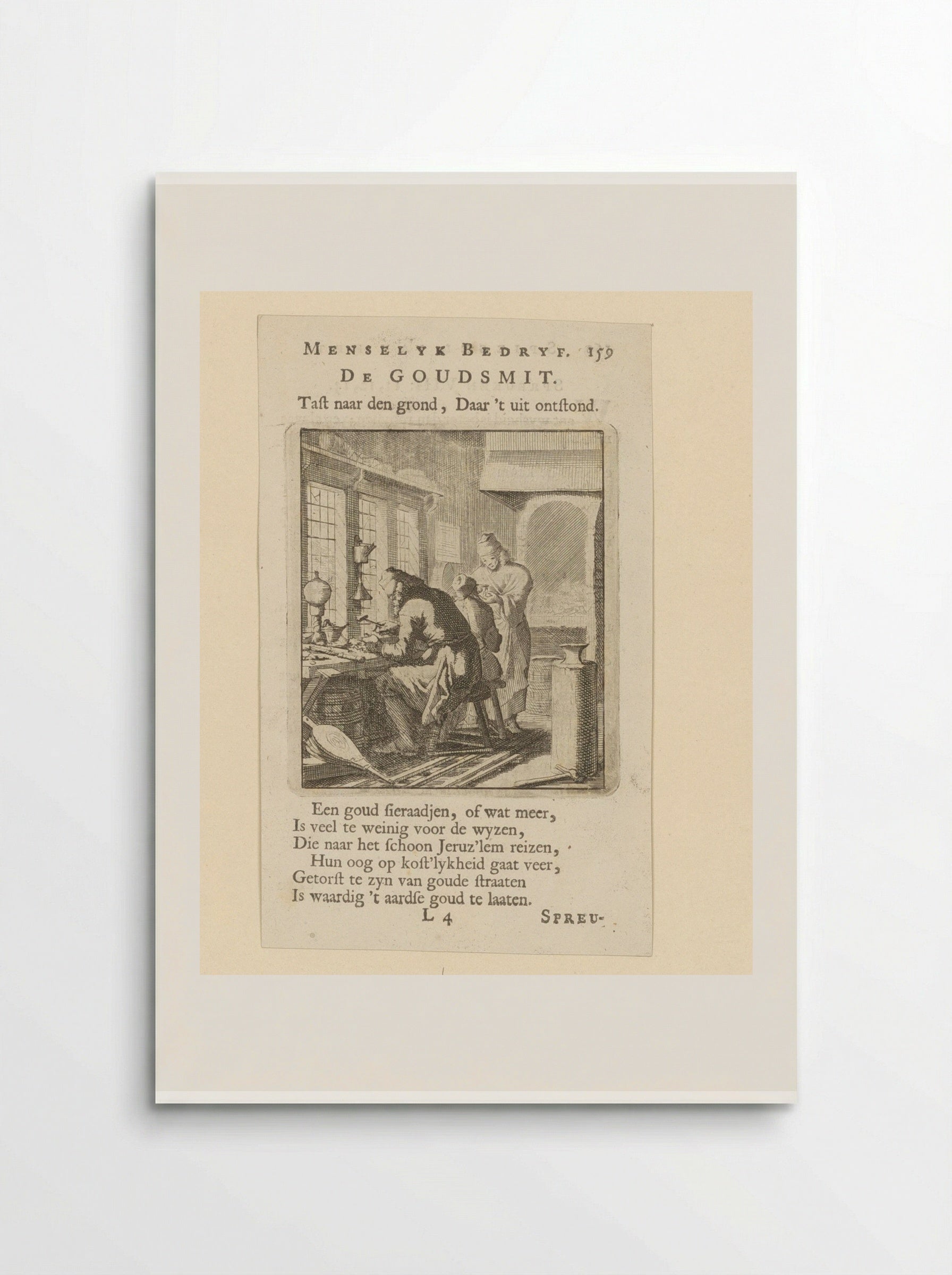 De Goudsmit - Cornelis van der Sys - Poster