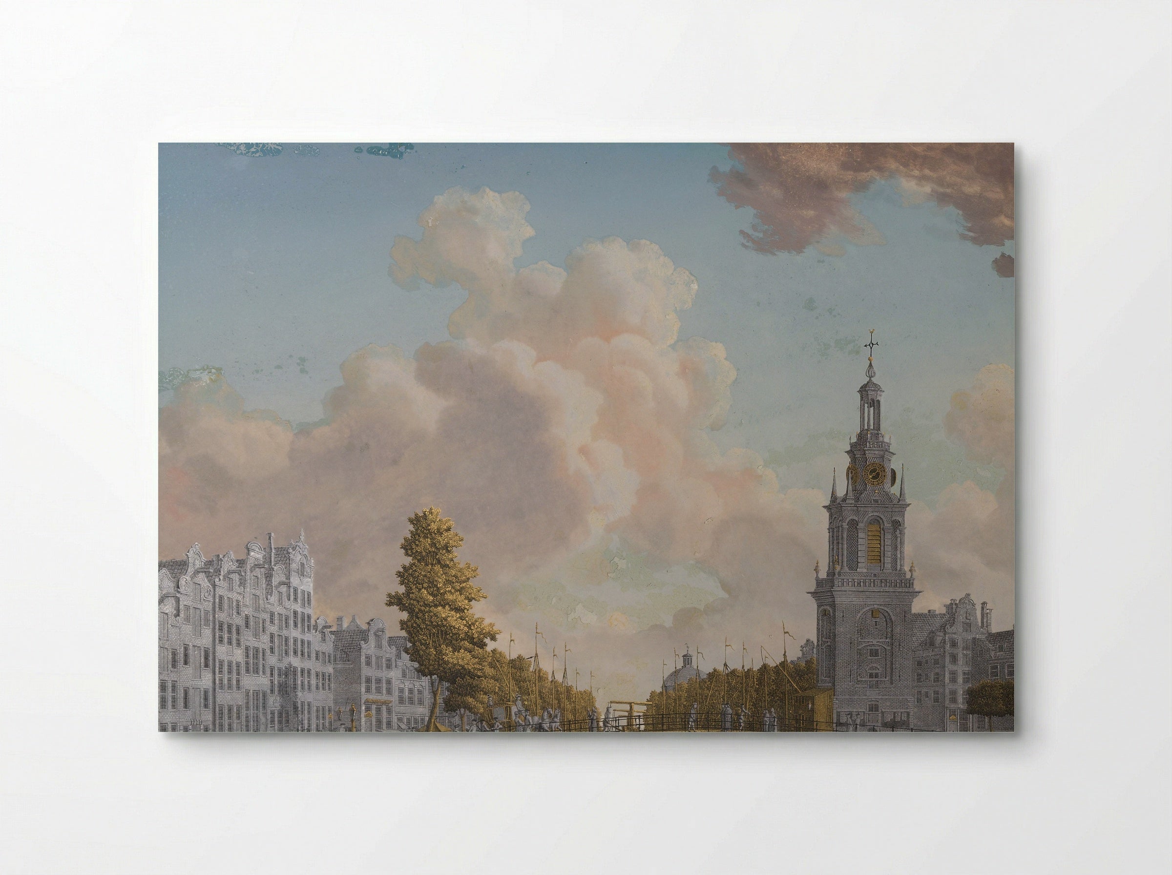 De Jan Roodenpoortstoren te Amsterdam - Jonas Zeuner - Poster