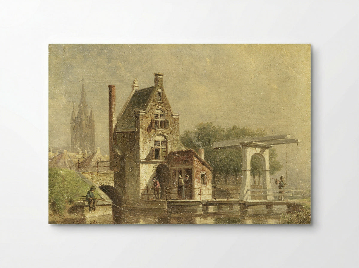 De Koepoort te Delft - Petrus Gerardus Vertin - Poster